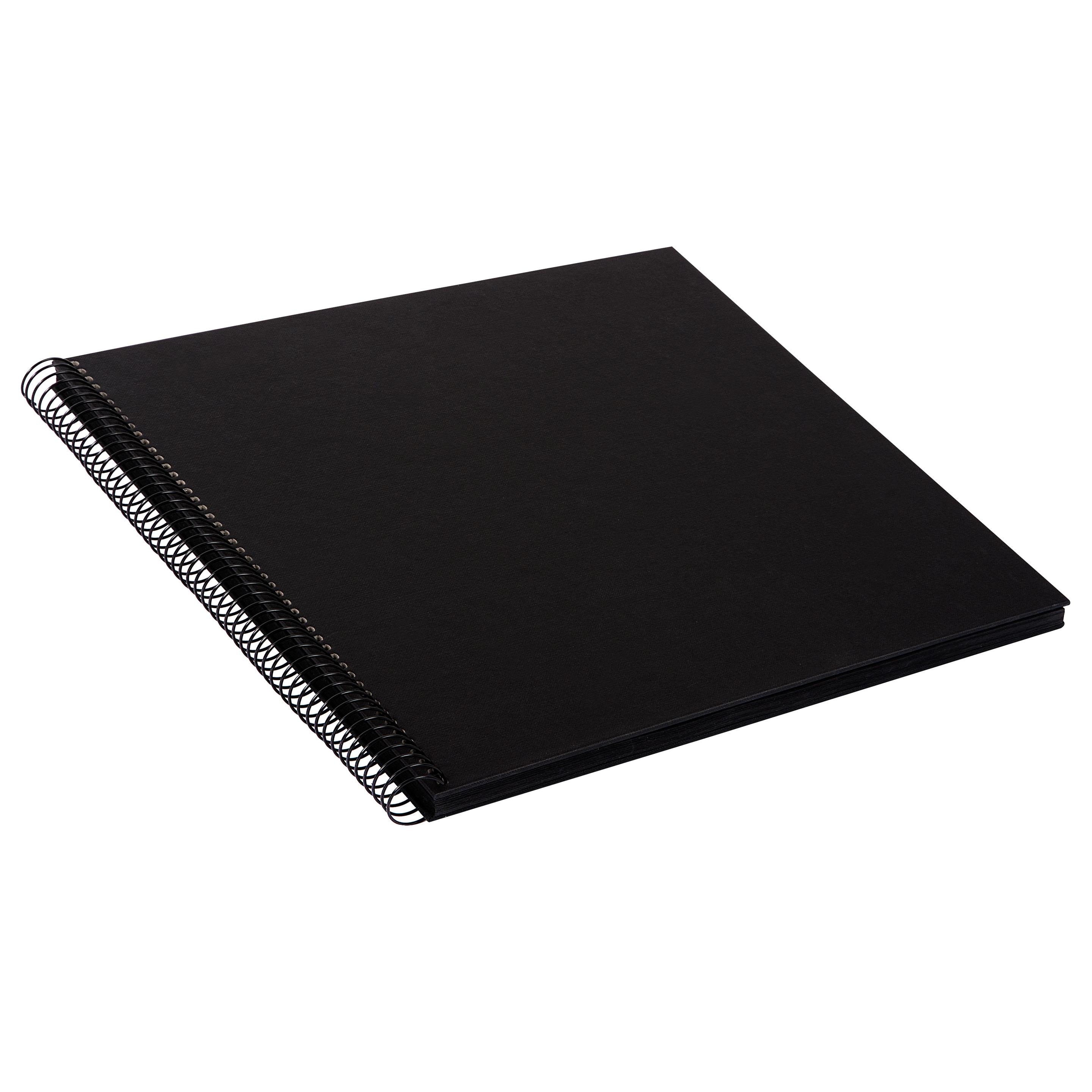 Produktbild goldbuch Spiralalbum Bella Vista schwarz mit schwarzen Seiten, 30x34 cm 2 von 3