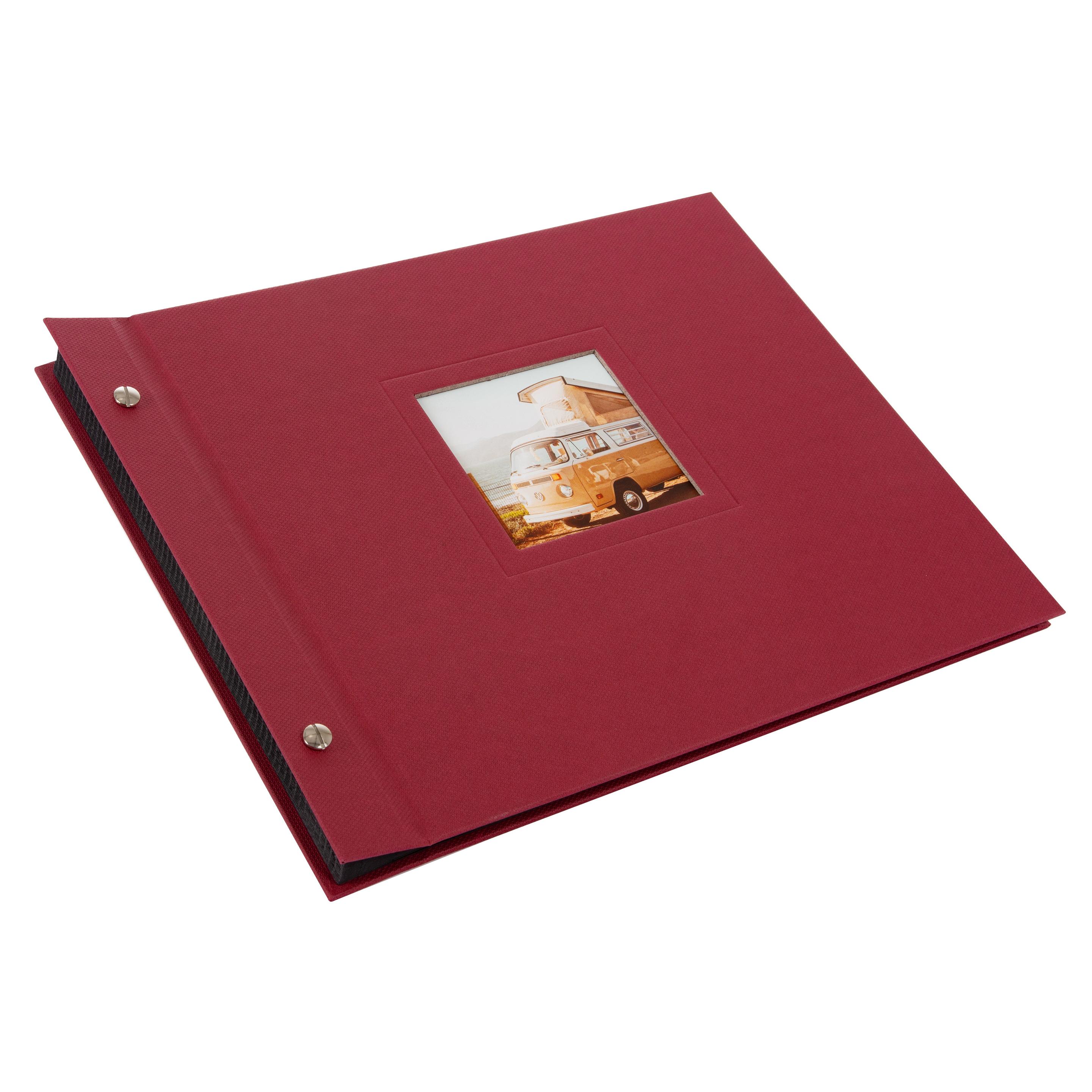 Produktbild goldbuch Schraubalbum Natura, bordeaus 30x25 cm 4 von 5