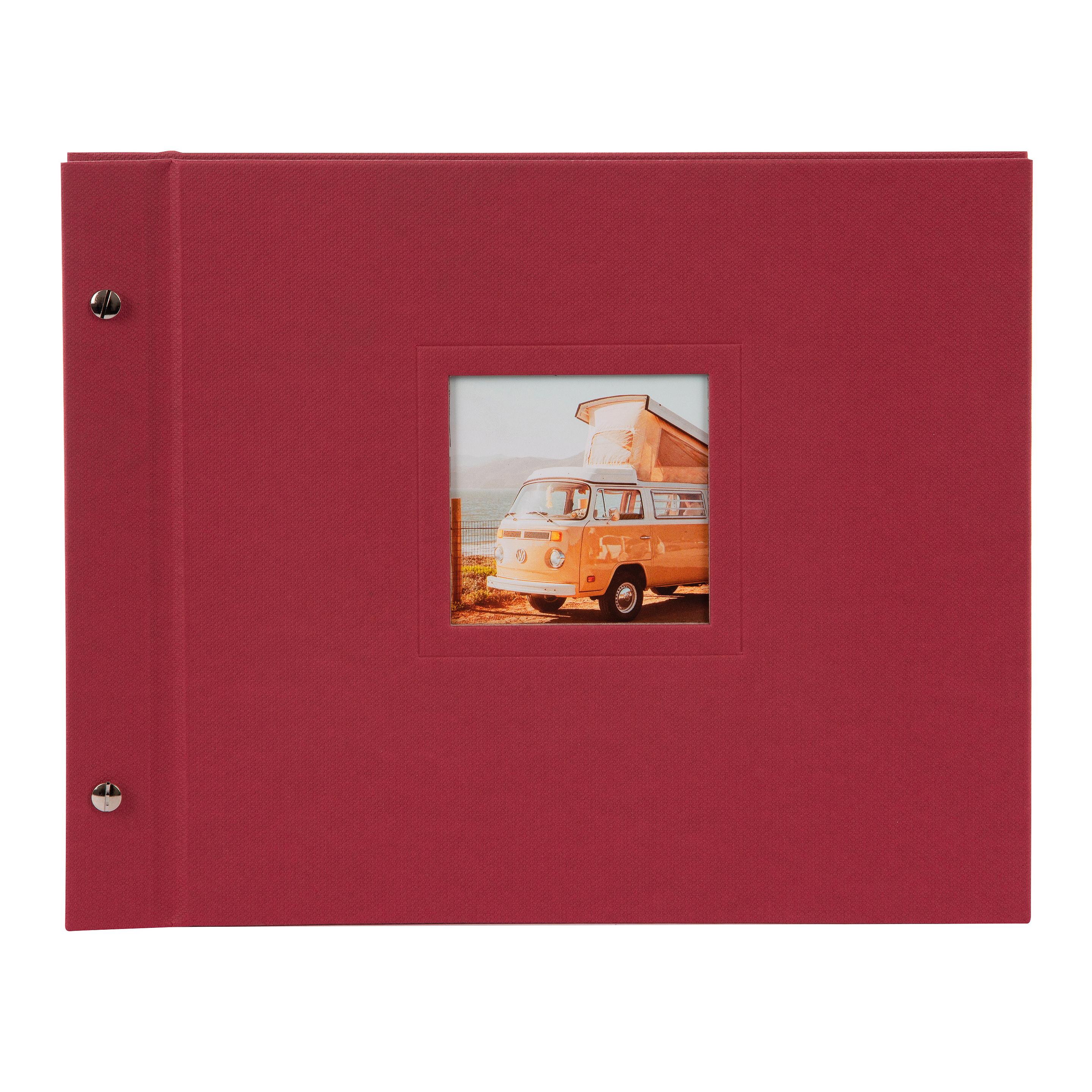 goldbuch Schraubalbum Natura, bordeaus 30x25 cm