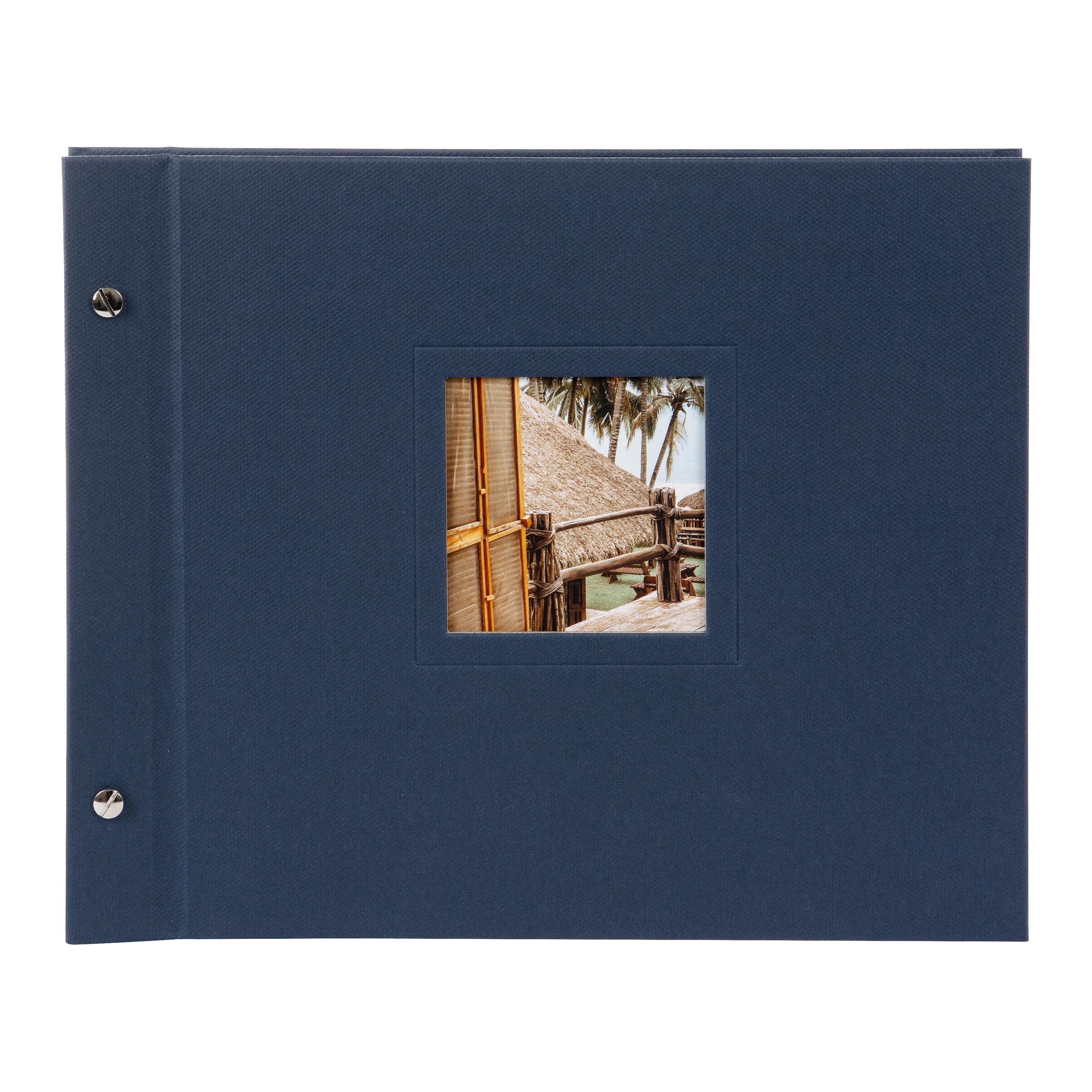 goldbuch Schraubalbum Natura, dunkelblau 30x25 cm