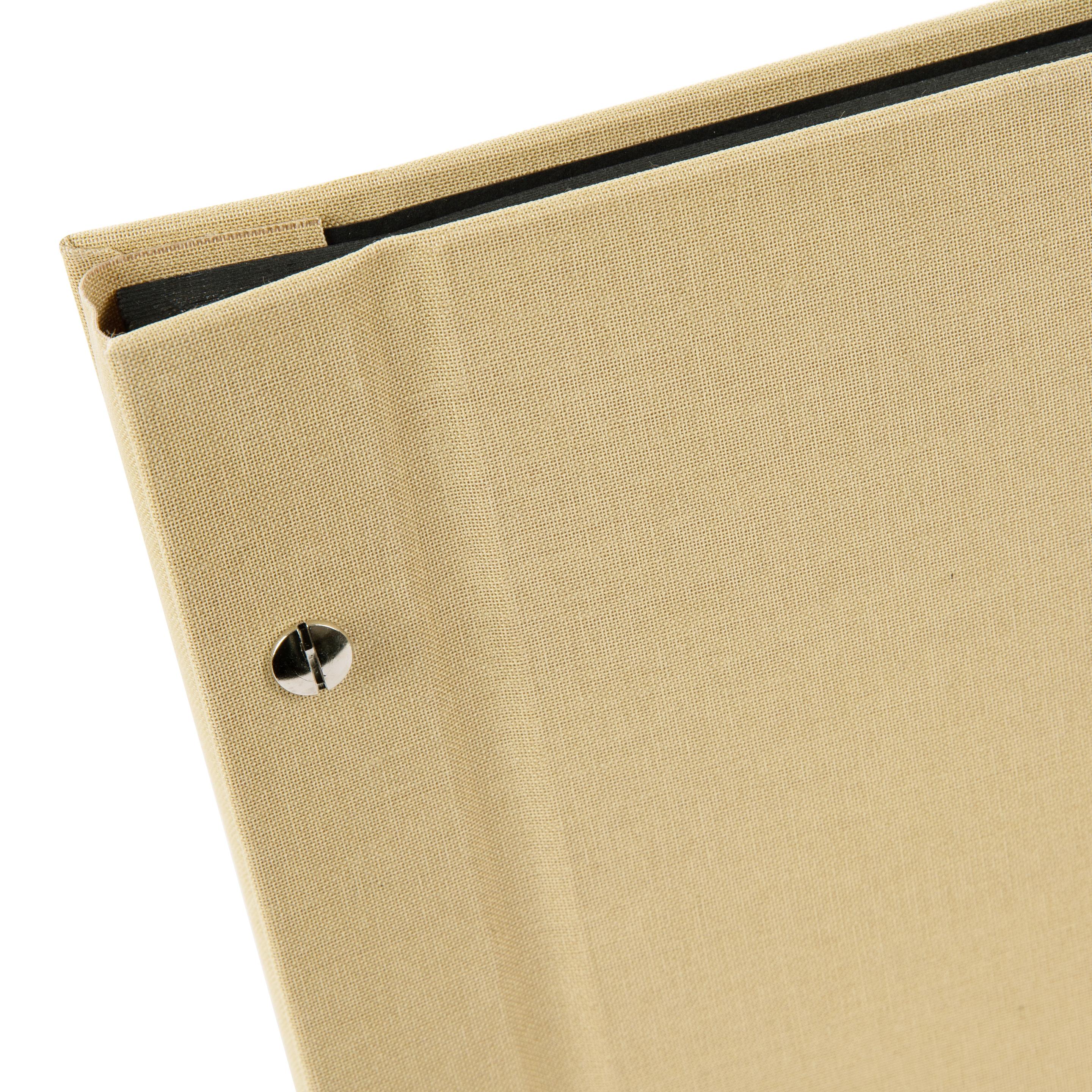 Produktbild goldbuch Schraubalbum Bella Vista Beige, 30x25cm, 40 schwarze Seiten - erweiterbar 5 von 7