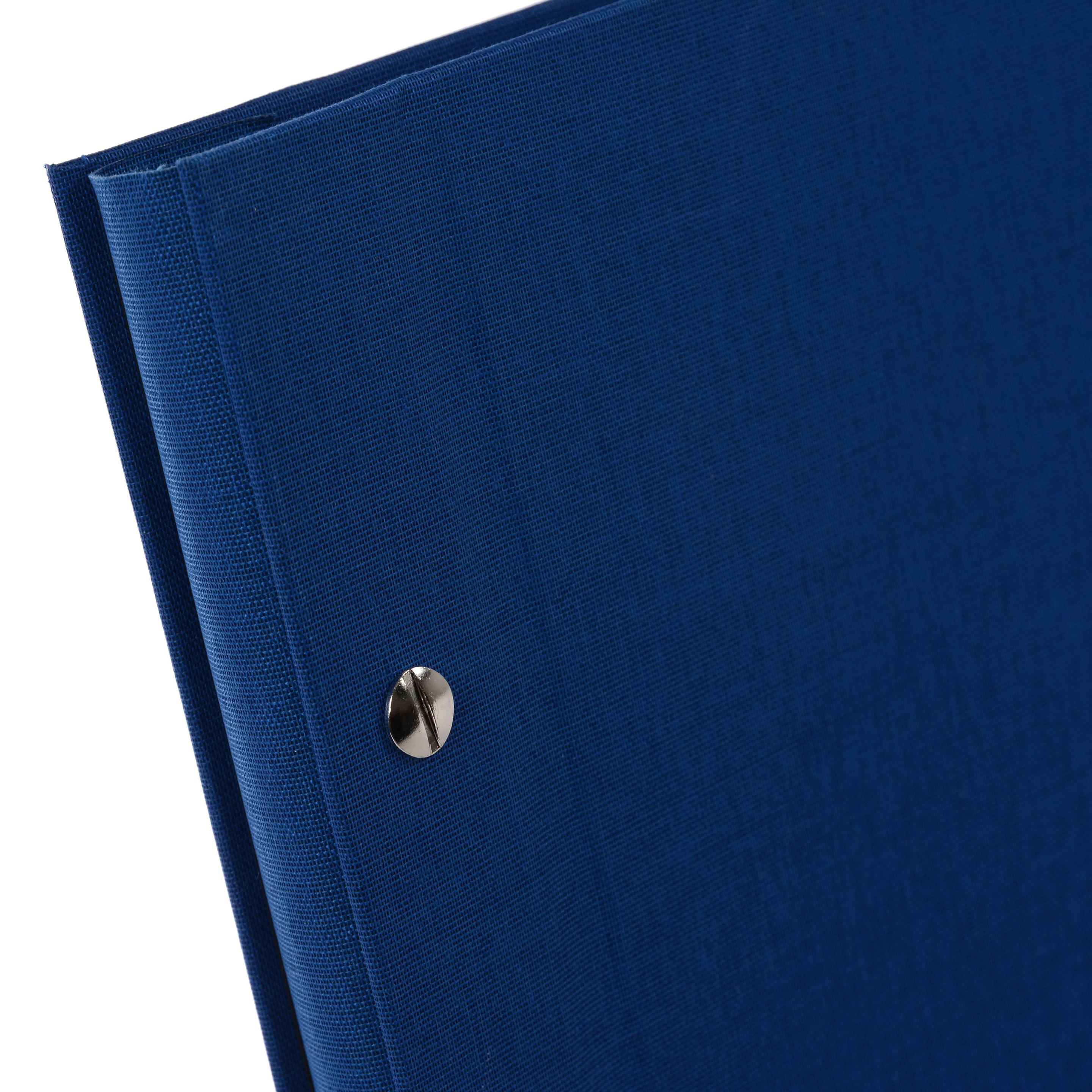 Produktbild goldbuch Schraubalbum Bella Vista blau mit schwarzen Seiten, 39x31 cm 3 von 5