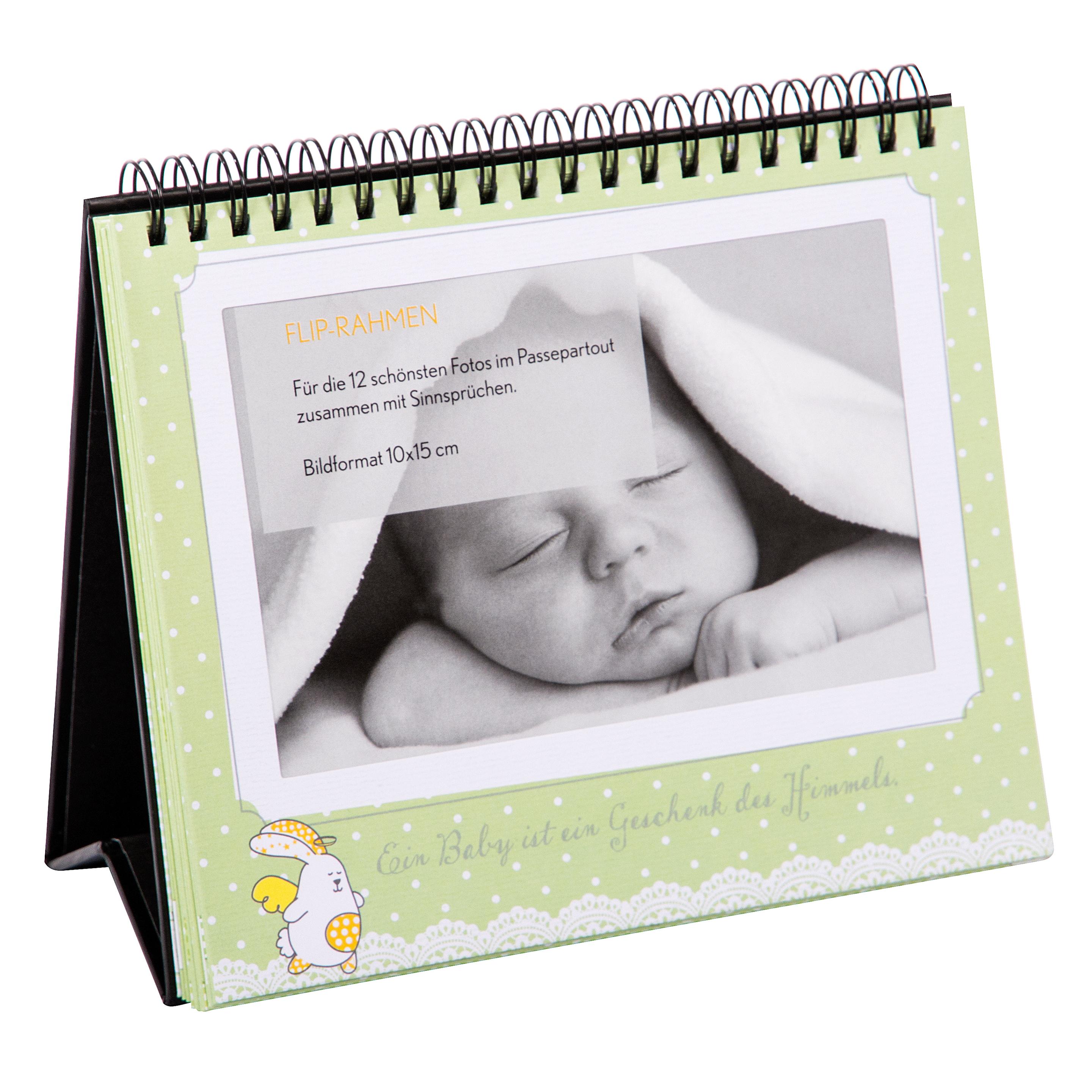Produktbild goldbuch Tischaufsteller Sweetheart grün für 12 Fotos 10x15 cm 2 von 8