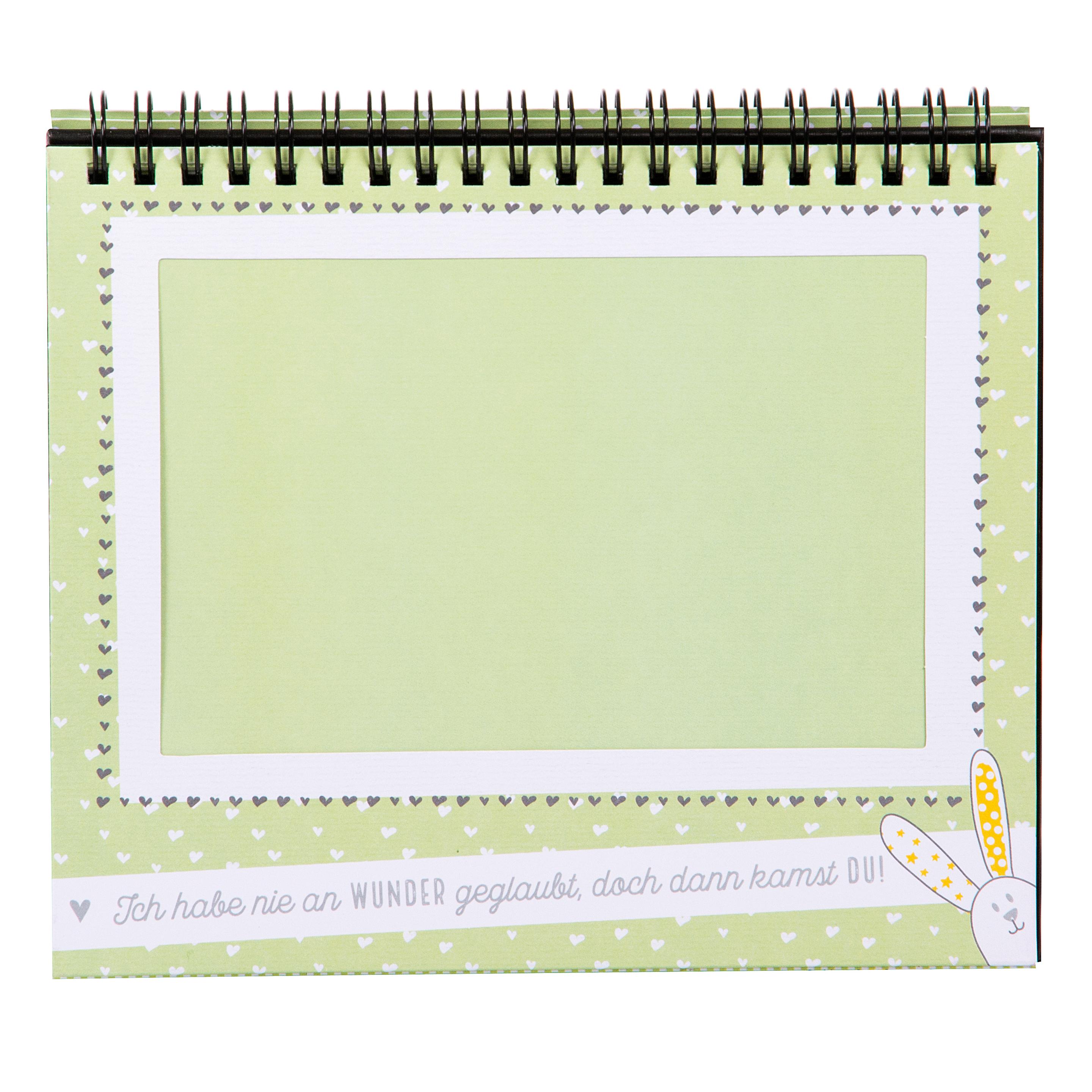 Produktbild goldbuch Tischaufsteller Sweetheart grün für 12 Fotos 10x15 cm 5 von 8