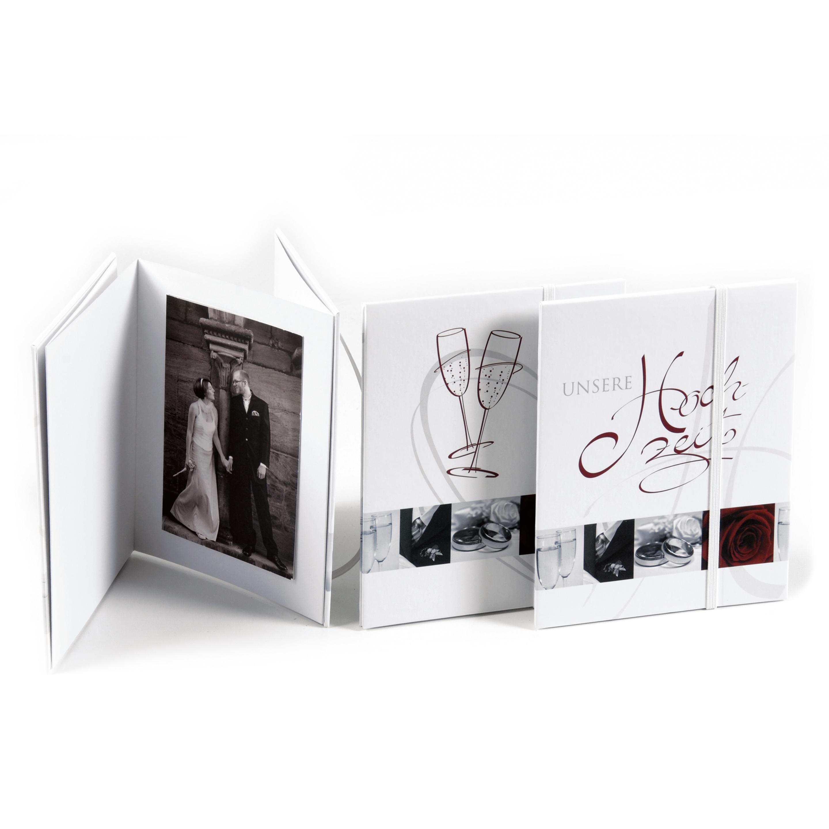 goldbuch Leporello Wedding für 10 Fotos