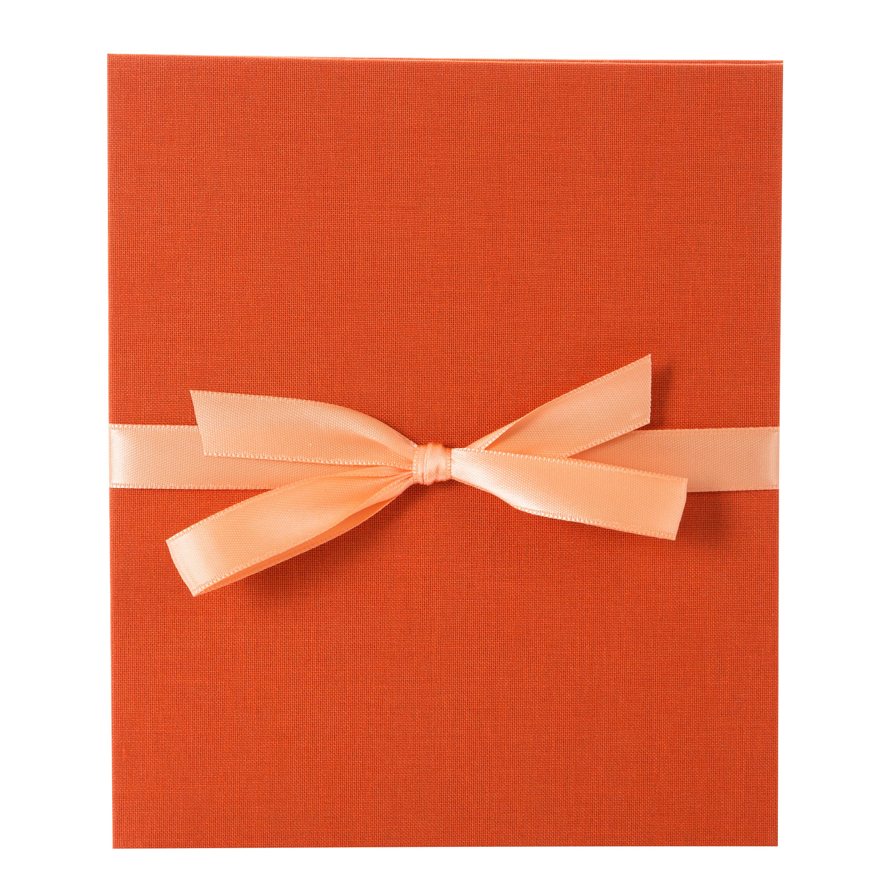 goldbuch Leporello Bella Vista golden orange für 10 Fotos