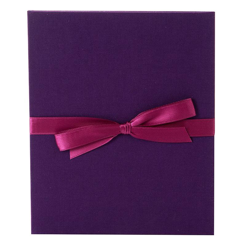 goldbuch Leporello Bella Vista, trend dark aubergine