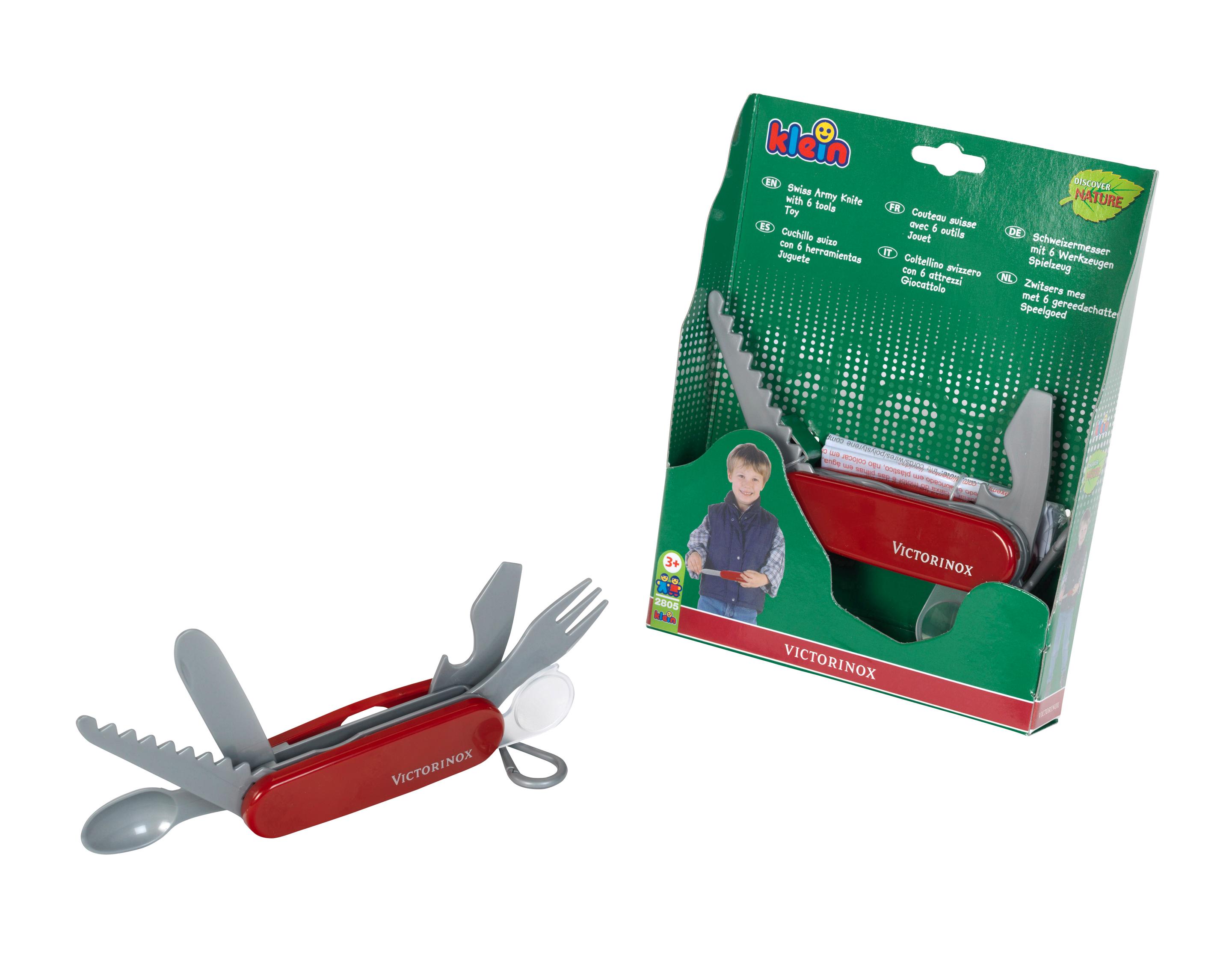 Produktbild Theo Klein 2805 Victorinox Schweizer Taschenmesser Maße: 11,5 cm x 3 cm x 3 cm I Spielzeug für Kinder ab 3 Jahren 2 von 2