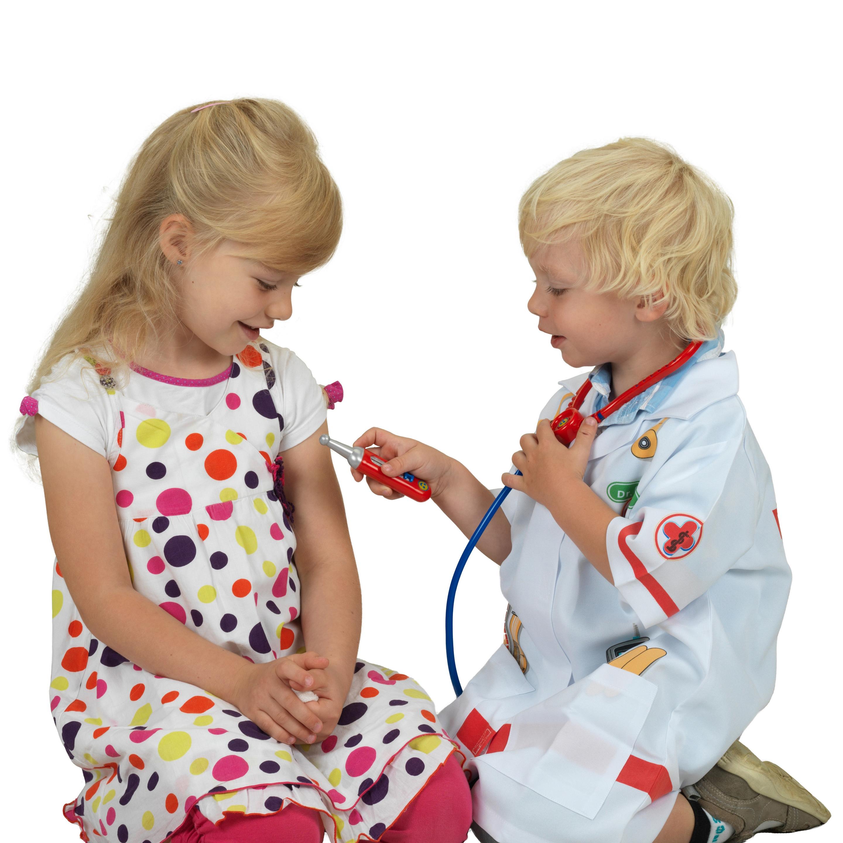 Produktbild Theo Klein 4265 Doktorkoffer mit Zubehör I Stethoskop, Spritze, Thermometer u.v.m. I Maße: 21,5 cm x 9 cm x 20 cm 3 von 4