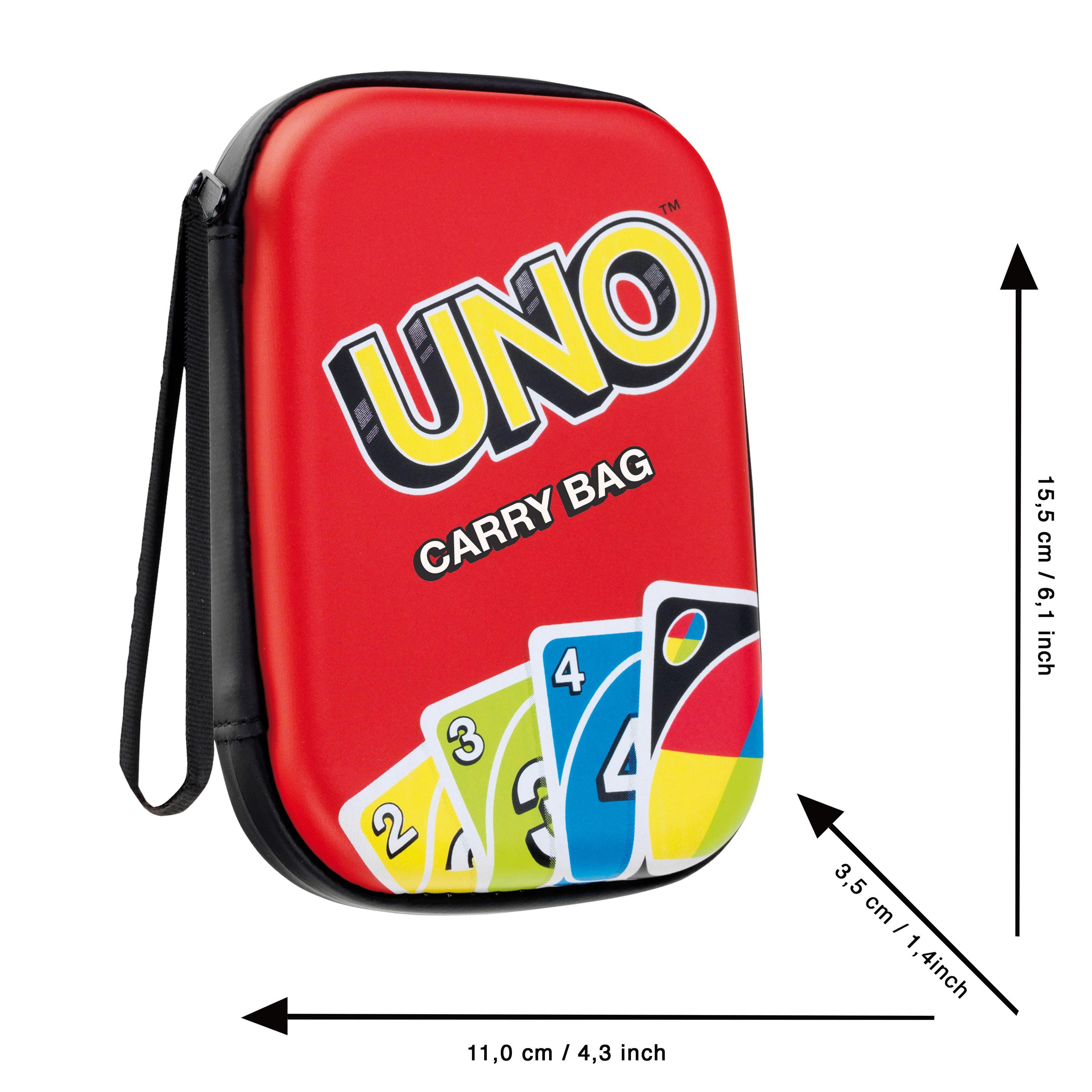 Produktbild Theo Klein 5901 UNO Tragetasche I Praktische Spielkarten-Tasche für unterwegs I Schützt Karten vor Nässe und Staub 4 von 4