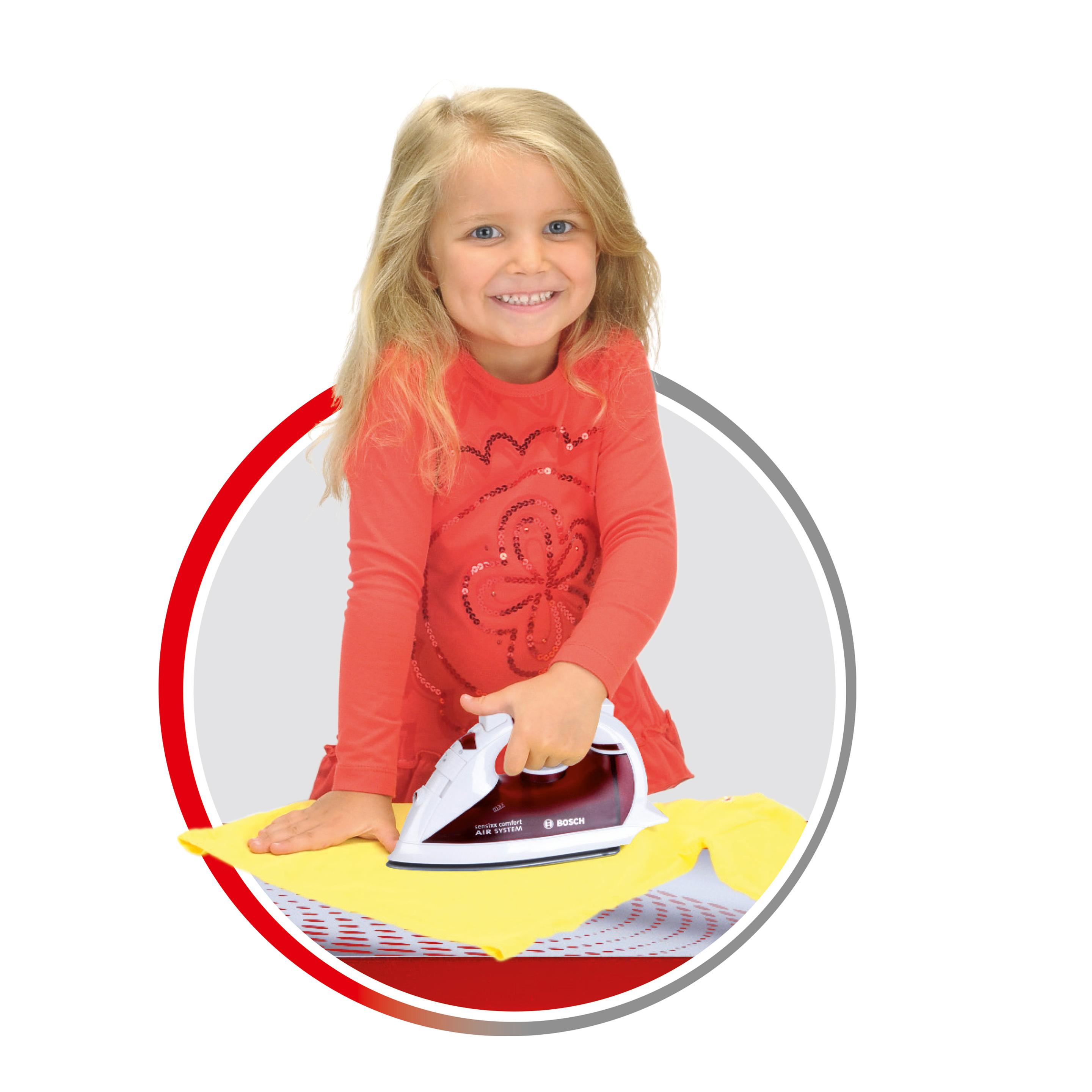 Produktbild Theo Klein 6254 Bosch Bügeleisen I Maße: 17 cm x 7,5 cm x 9,5 cm I Spielzeug für Kinder ab 3 Jahren 5 von 6