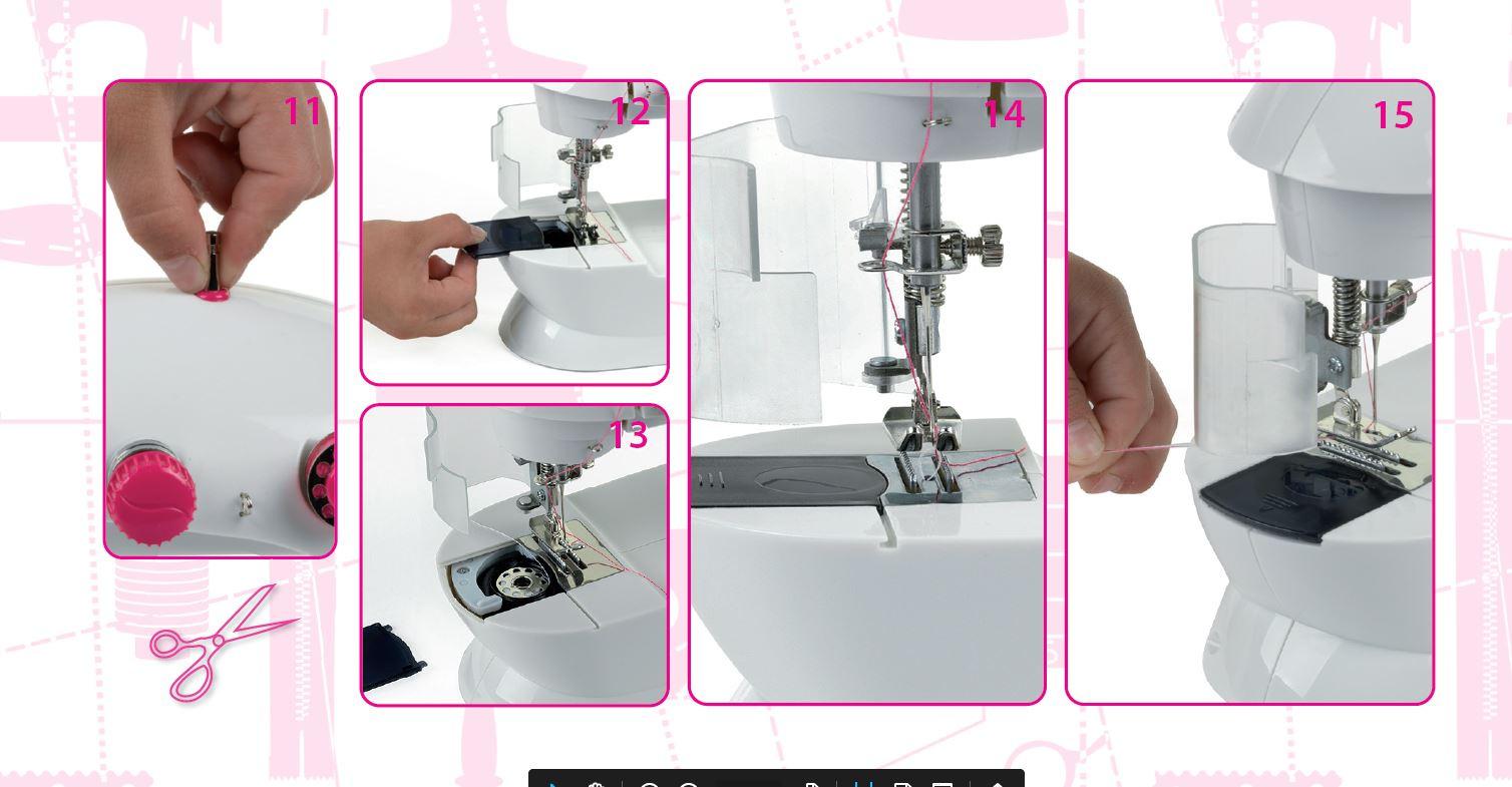 Produktbild Theo Klein 7901 Fashion Passion Kinder-Nähmaschine 6 von 8