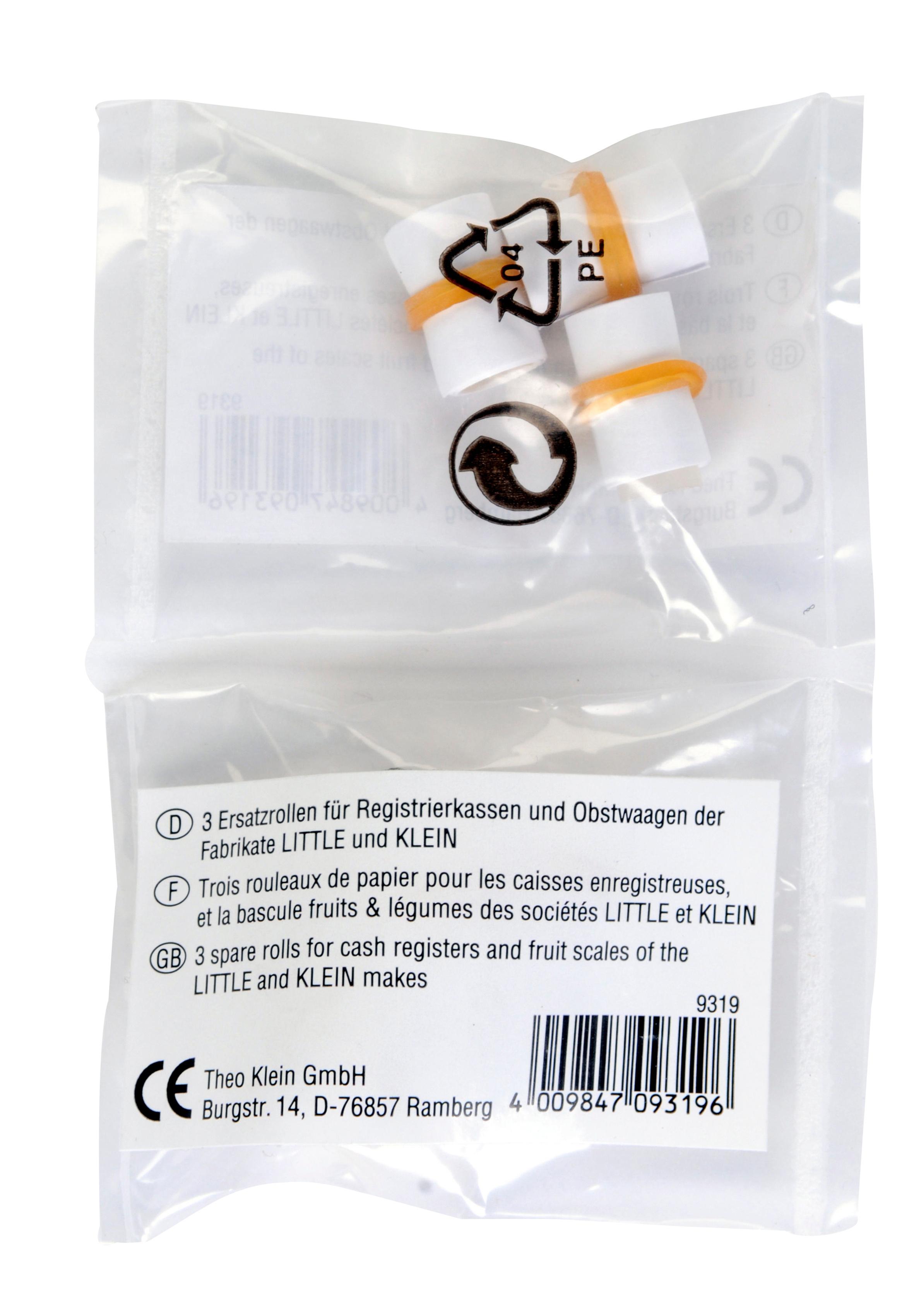 Produktbild Theo Klein 9319 Ersatzrollen für Registrierkassen und Obstwaagen 2 von 2