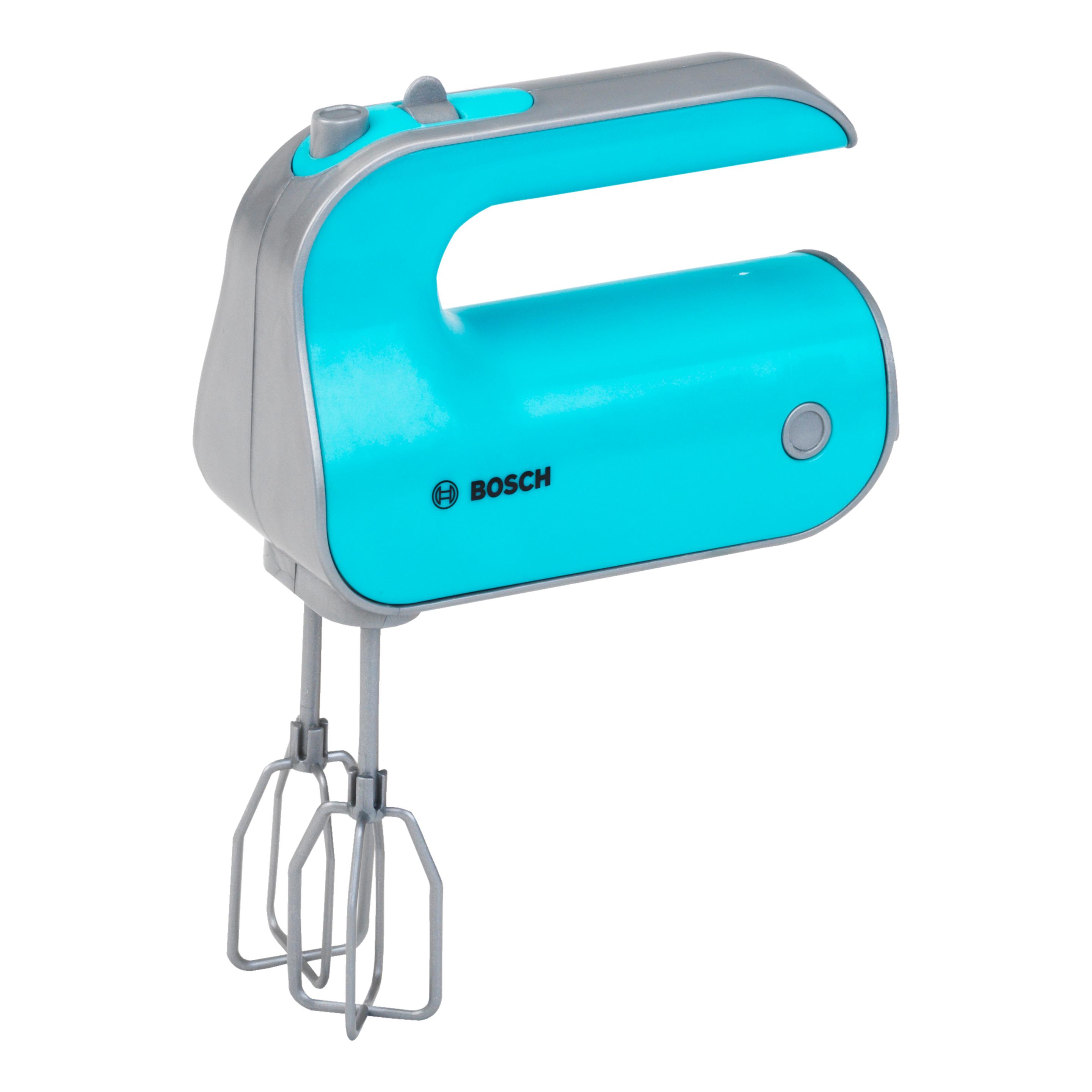 Theo Klein 9524 Bosch Handmixer I Batteriebetriebener Spiel-Mixer mit abnehmbaren Quirls I Inkl. Schalterattrappe
