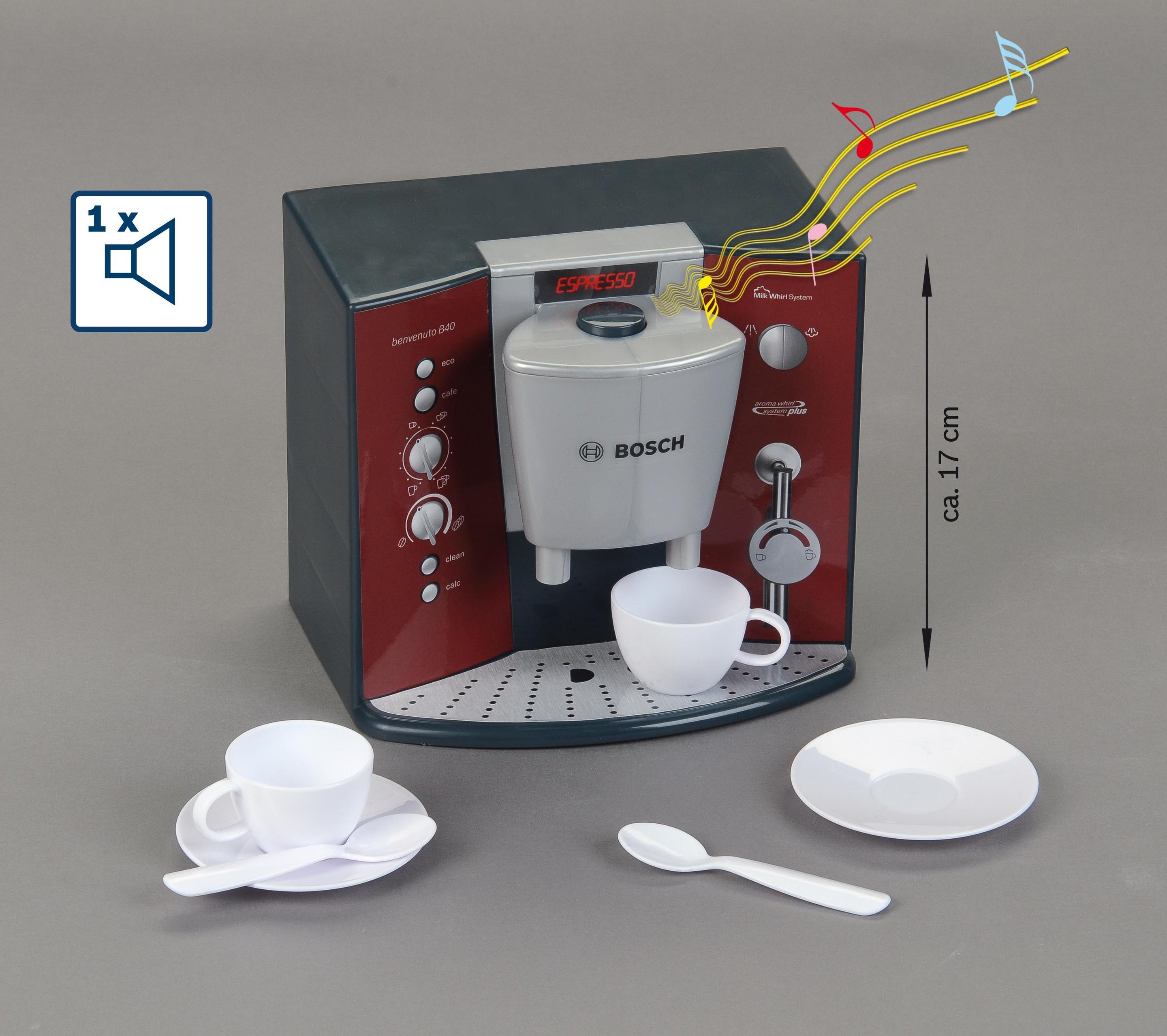 Produktbild Theo Klein 9569 Bosch Kaffeemaschine mit Sound | Maße: 14,5 cm x 19,5 cm x 17 cm | Spielzeug für Kinder ab 3 Jahren 2 von 3
