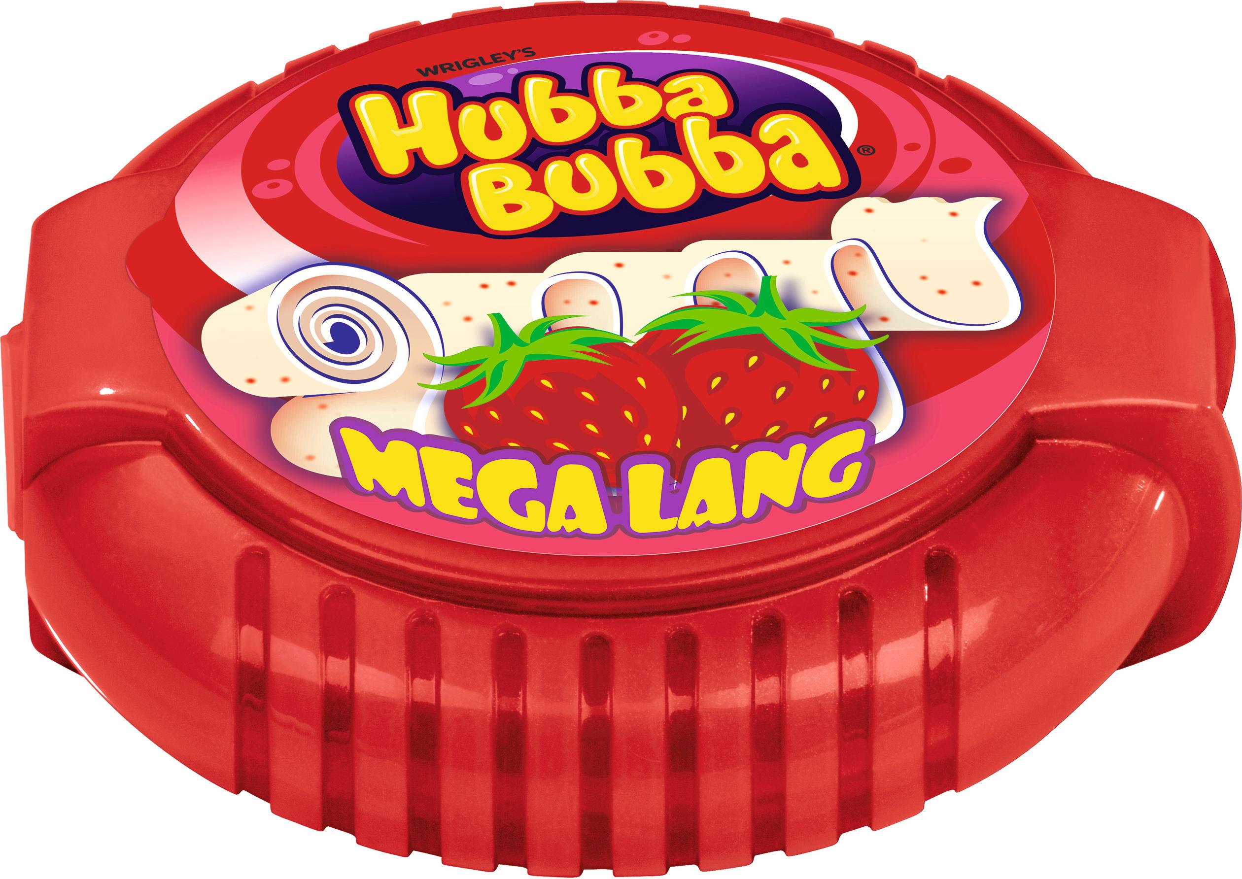 Produktbild Hubba Bubba Erdbeere Mega Lang 3 von 3