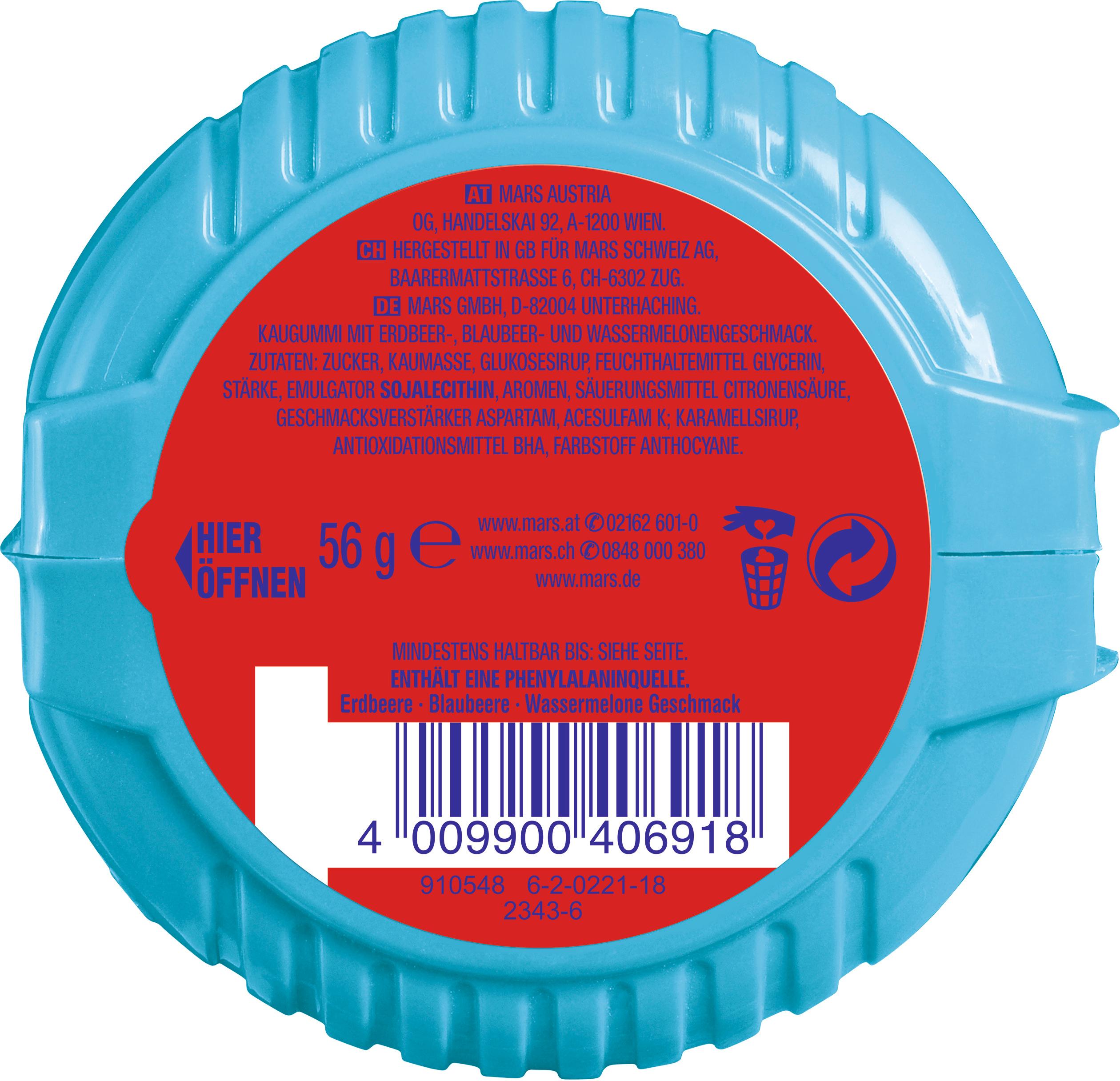 Produktbild Wrigley's Hubba Bubba® Rolle Mega Lang Triple Mix 2 von 3