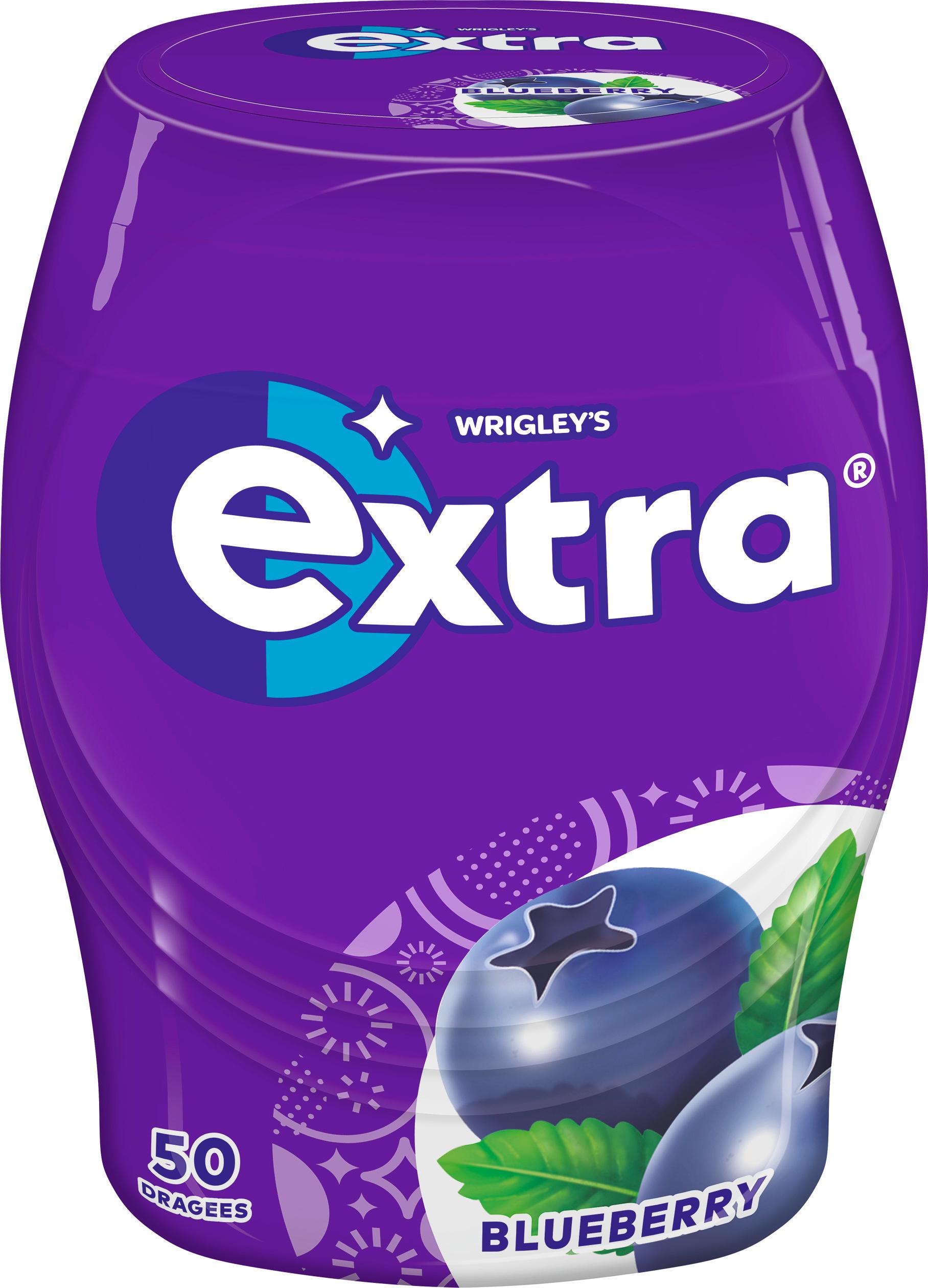 Produktbild Wrigley's Extra® Blueberry Kaugummis 2 von 3