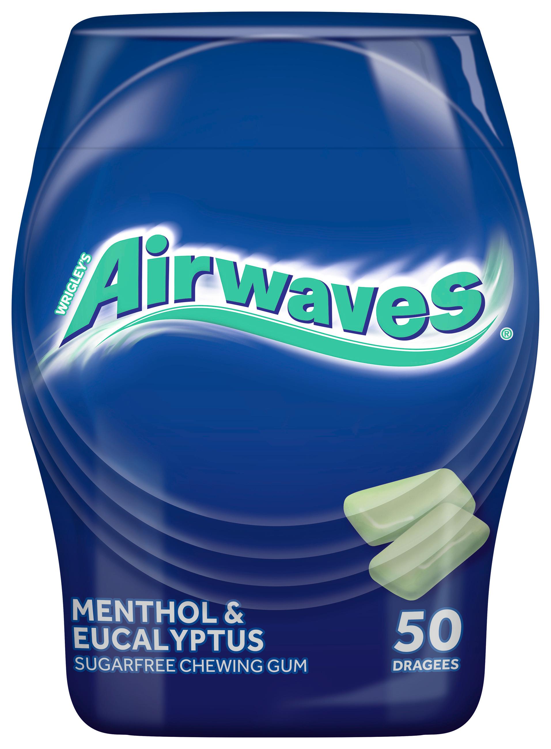 Wrigley's Airwaves® Menthol&Eucalyptus Kaugummi zuckerfrei