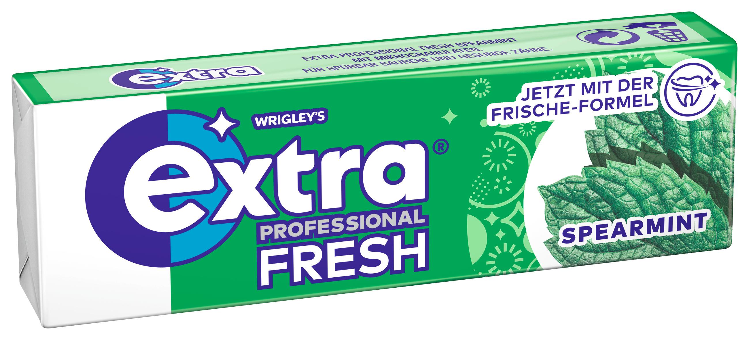 Produktbild Wrigley's Extra Professional Fresh Spearmint Kaugummi 2 von 2