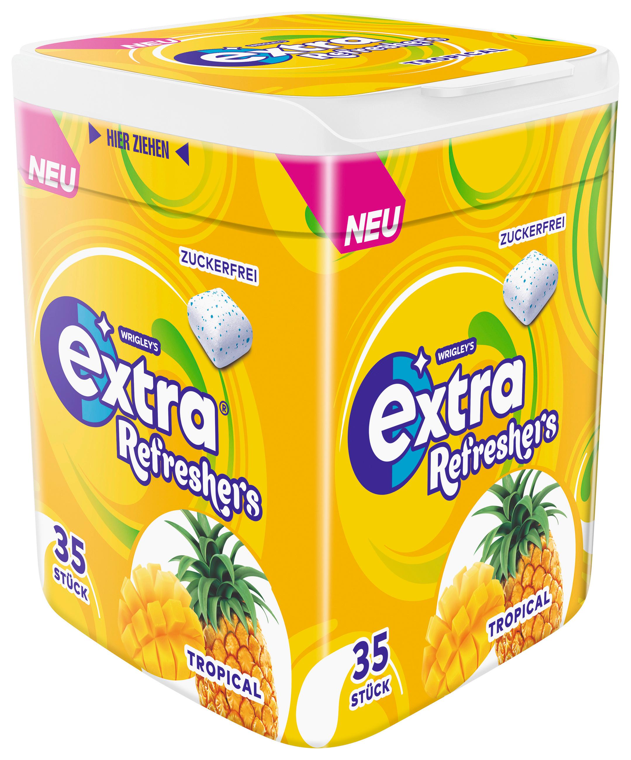 Produktbild Wrigley's Extra® Refreshers Dose Tropical 2 von 3