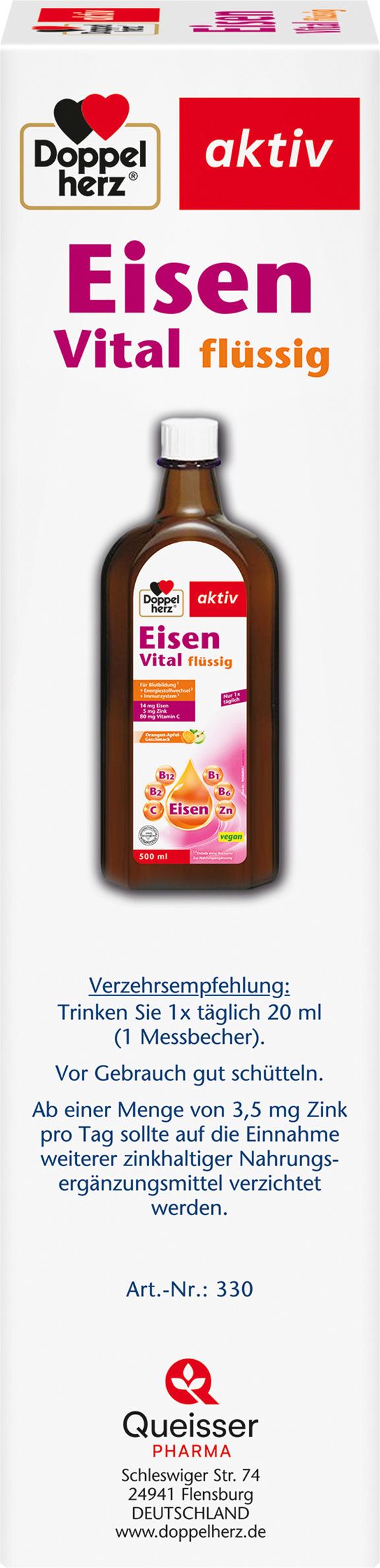 Produktbild Doppelherz Eisen Vital flüssig 500 ml 3 von 4