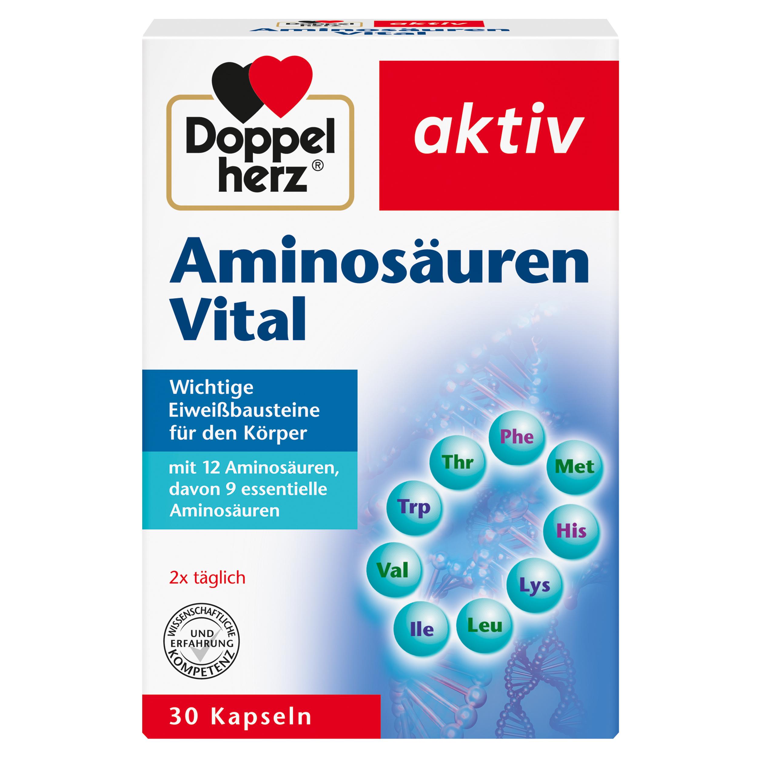 Doppelherz Aminosäuren Vital 30 Kapseln