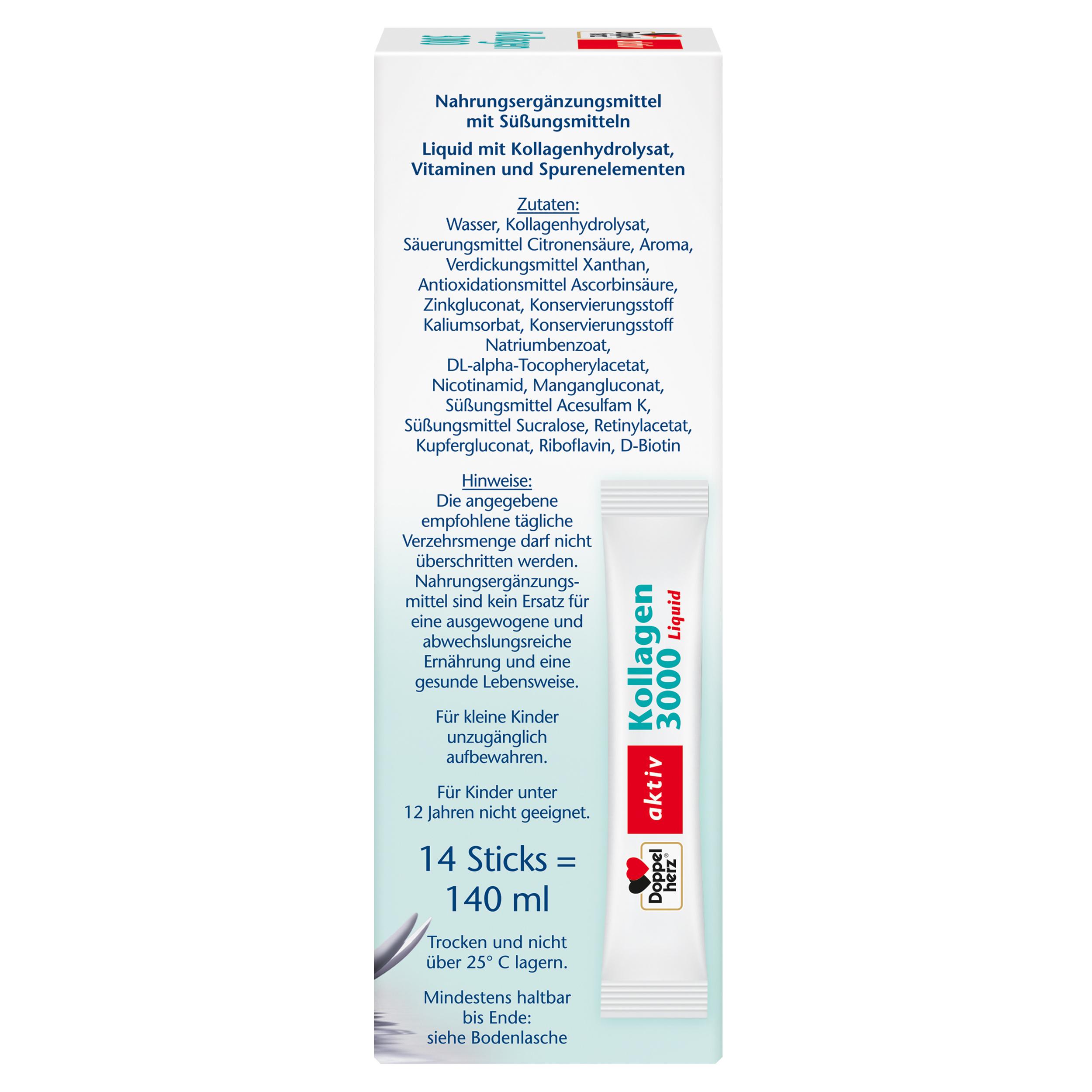 Produktbild Doppelherz Kollagen 3000 Liquid 3 von 4
