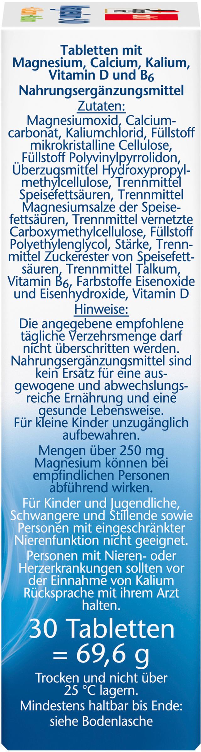 Produktbild Doppelherz Magnesium 500 + Calcium + Kalium 4 von 7