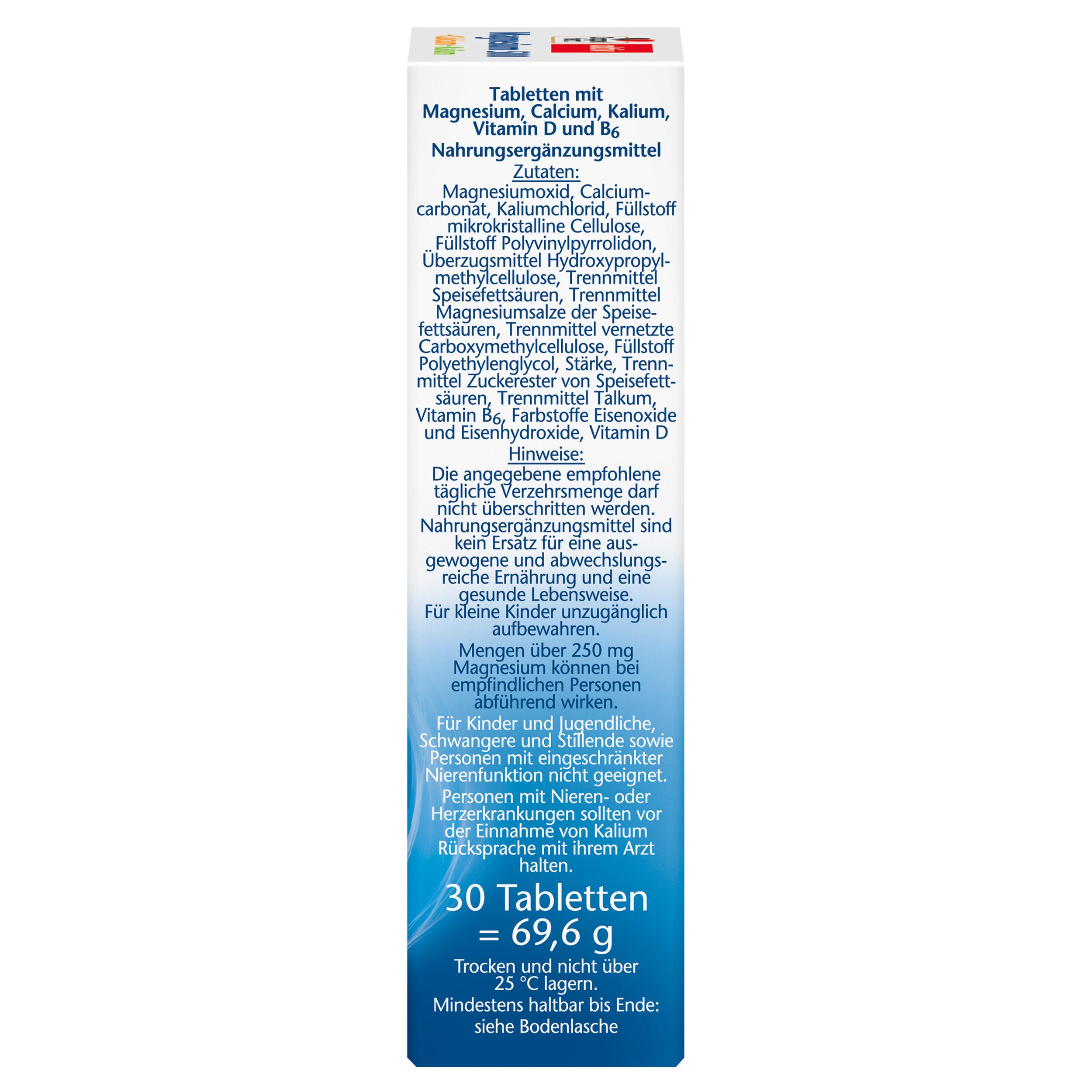 Produktbild Doppelherz Magnesium 500 + Calcium + Kalium 7 von 7