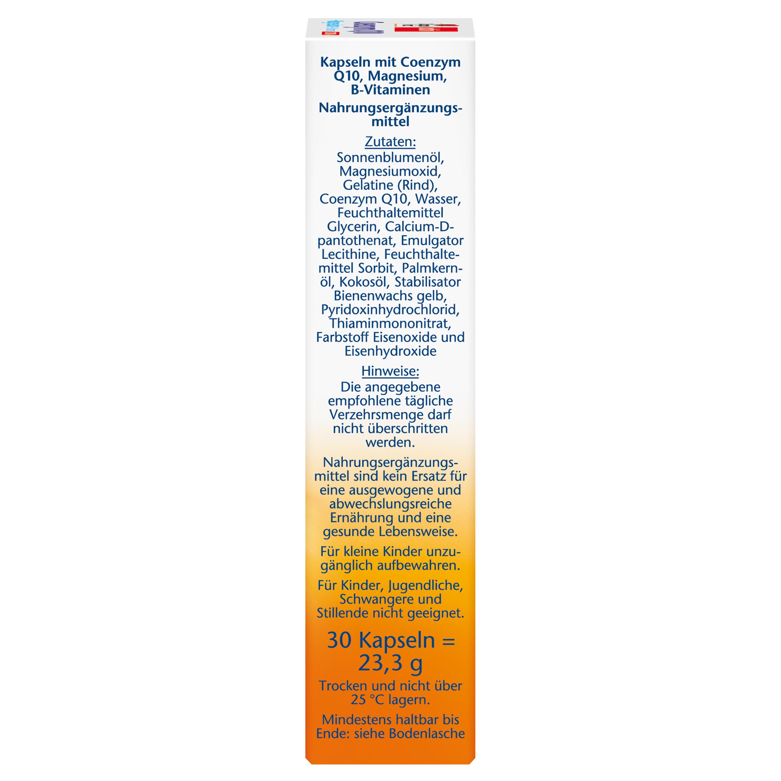 Produktbild Doppelherz Coenzym Q10 + Magnesium + B-Vitamine EXTRA 4 von 4
