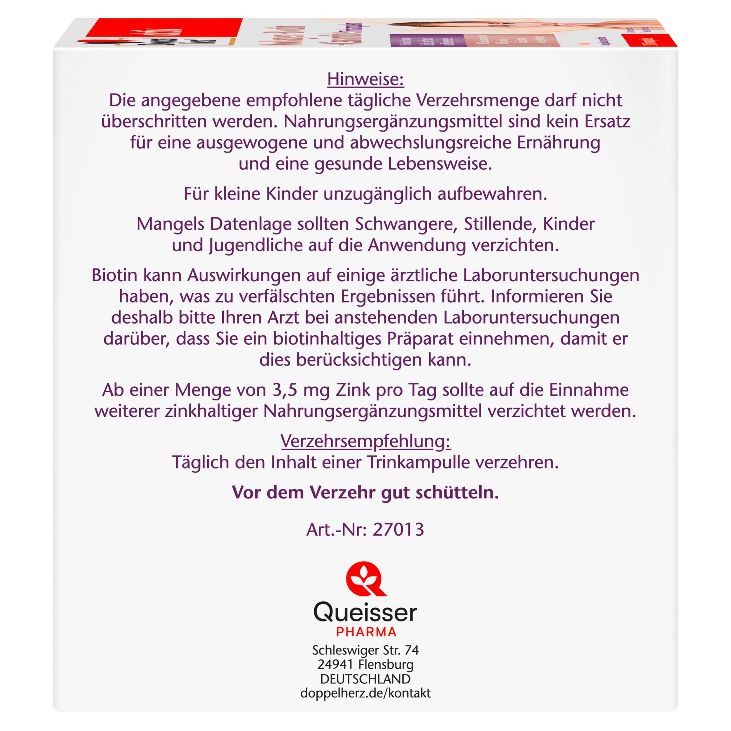 Produktbild Doppelherz Kollagen + Biotin + Ceramide 3 von 4