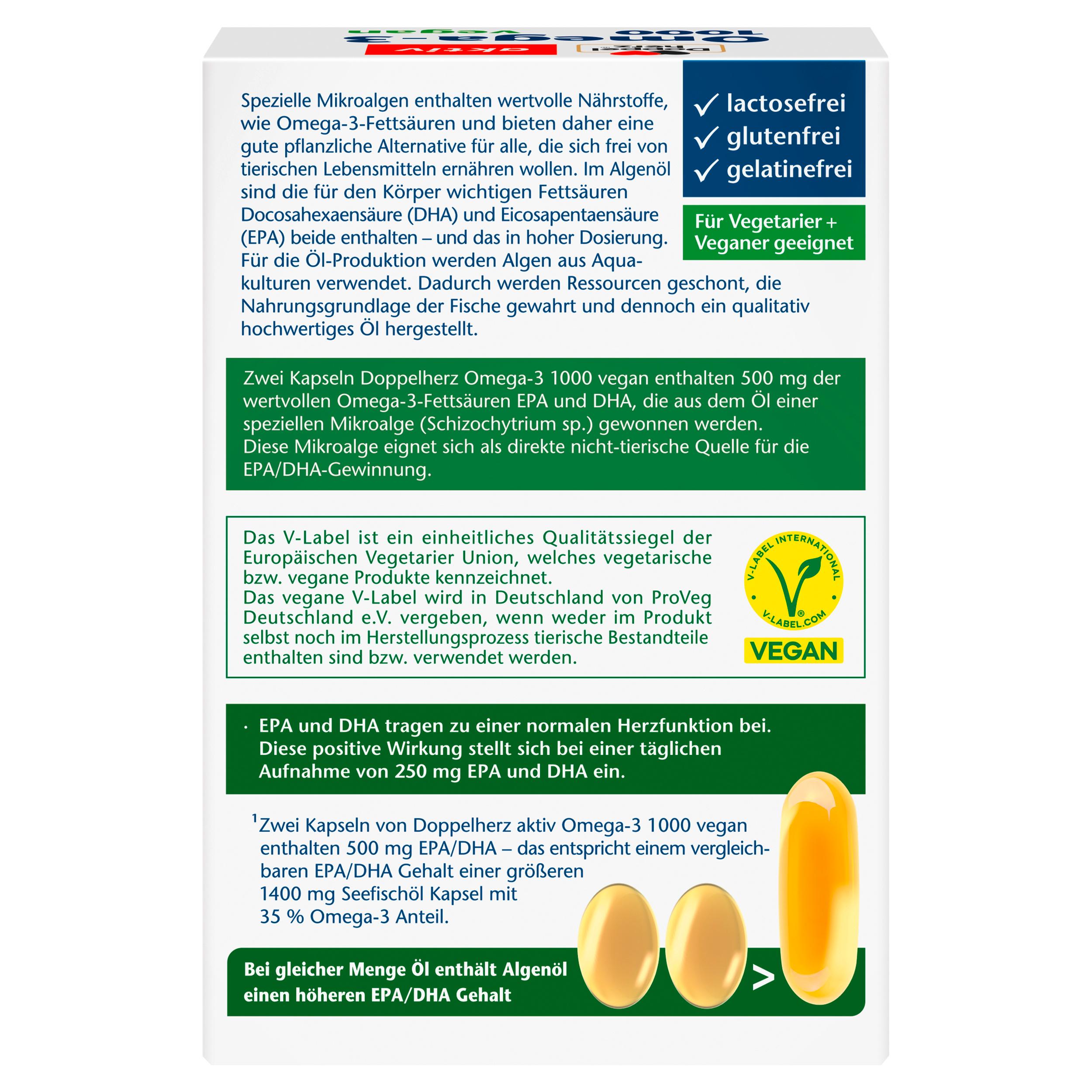 Produktbild Doppelherz Omega-3 1000 vegan 2 von 4