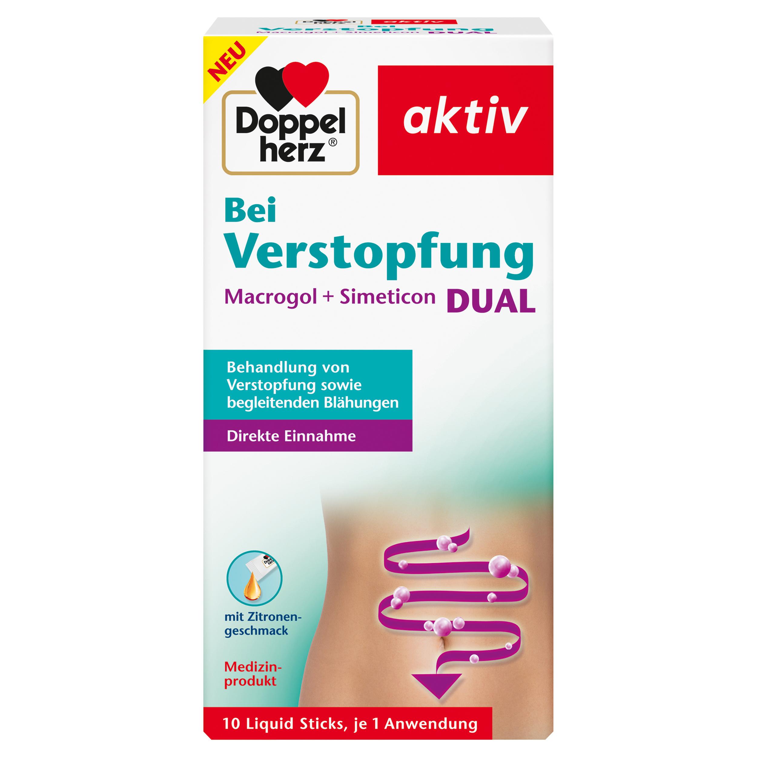 Doppelherz aktiv bei Verstopfung Dual