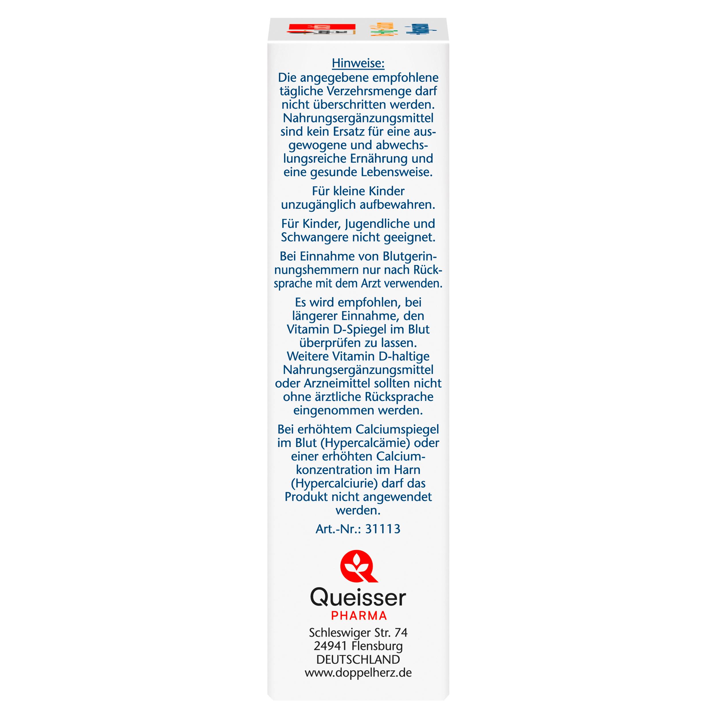 Produktbild Doppelherz D3 + K2 + Calcium + Magnesium 7 von 7