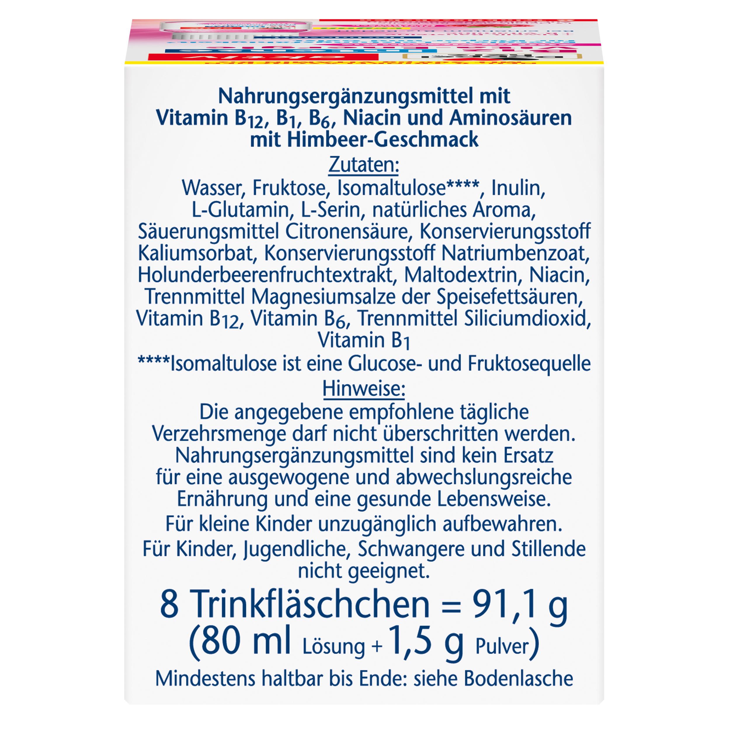 Produktbild Doppelherz B12 Vita-Energie 8 Trinkfläschchen 3 von 4