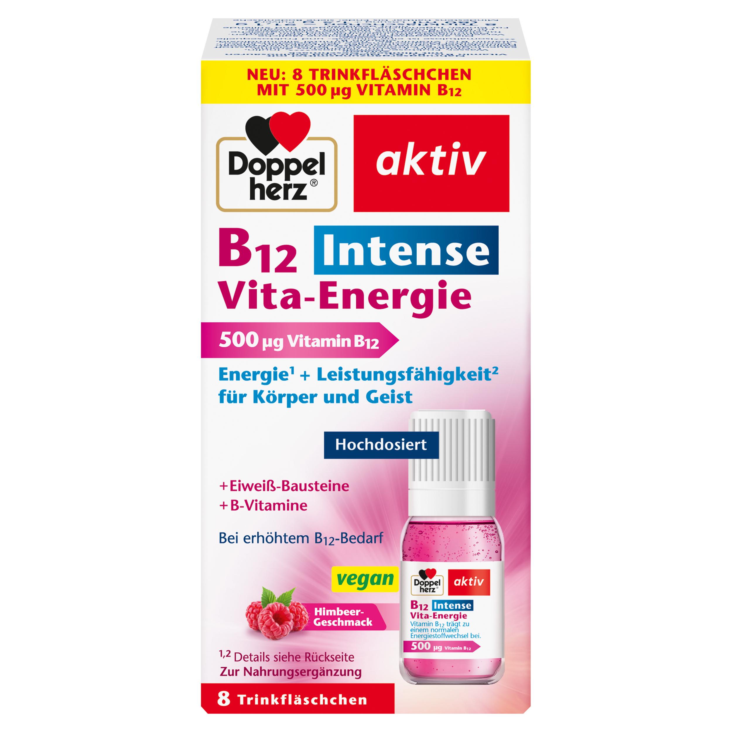 Doppelherz B12 Vita-Energie 8 Trinkfläschchen