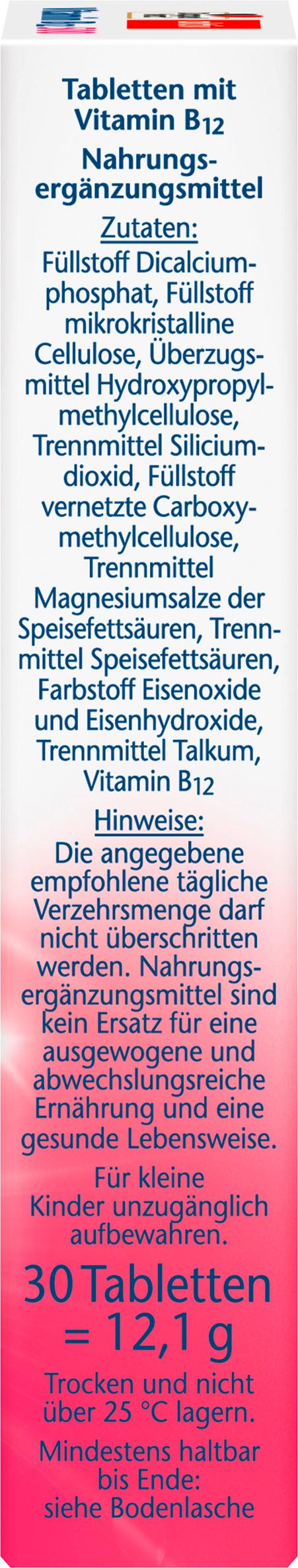 Produktbild Doppelherz Vitamin B12 500 Mini-Tabletten 4 von 6