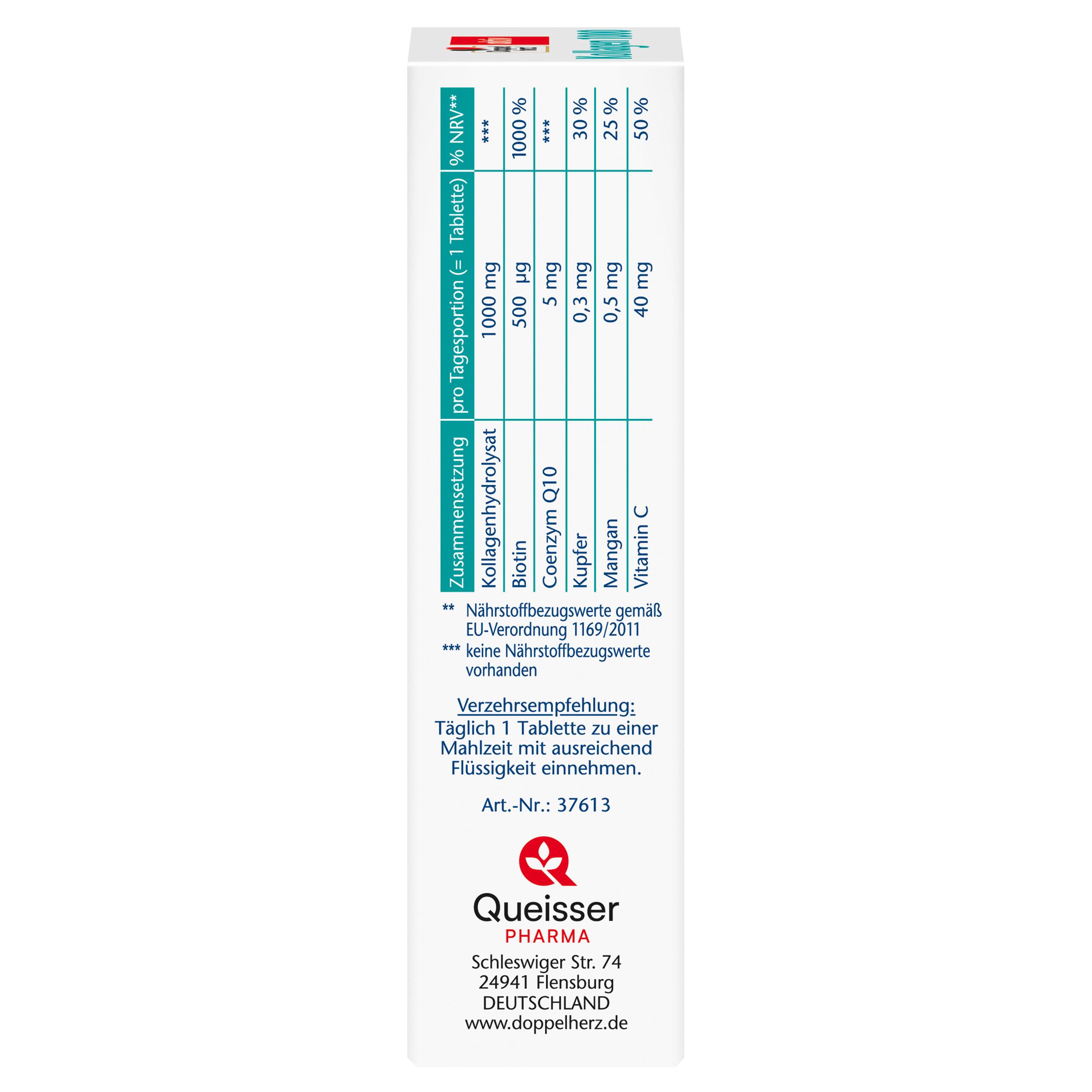 Produktbild Doppelherz Kollagen 1000 + Biotin + Q10 3 von 4