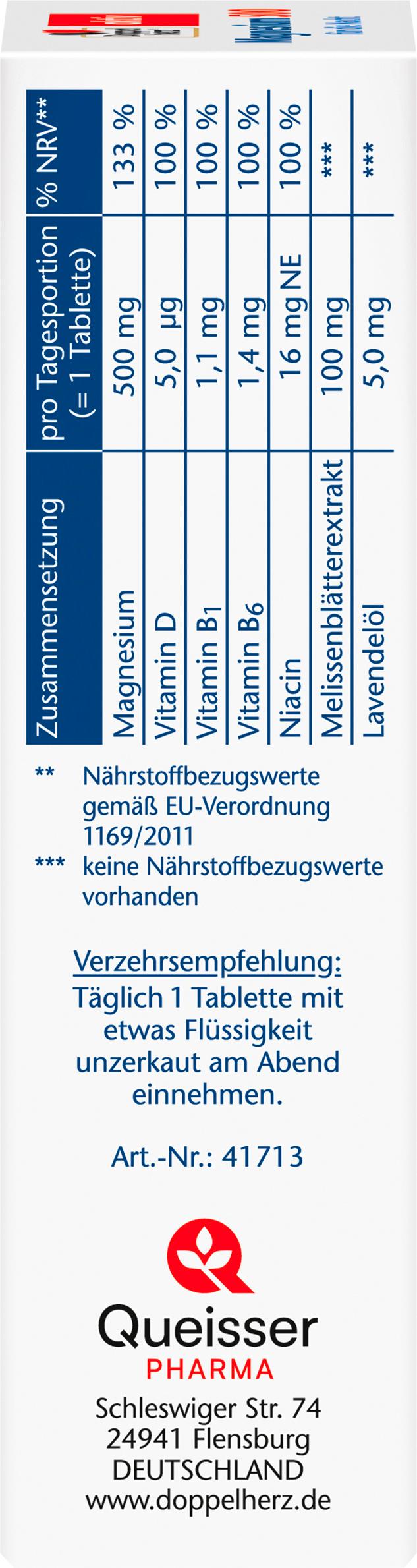 Produktbild Doppelherz Magnesium 500 für die Nacht 7 von 7