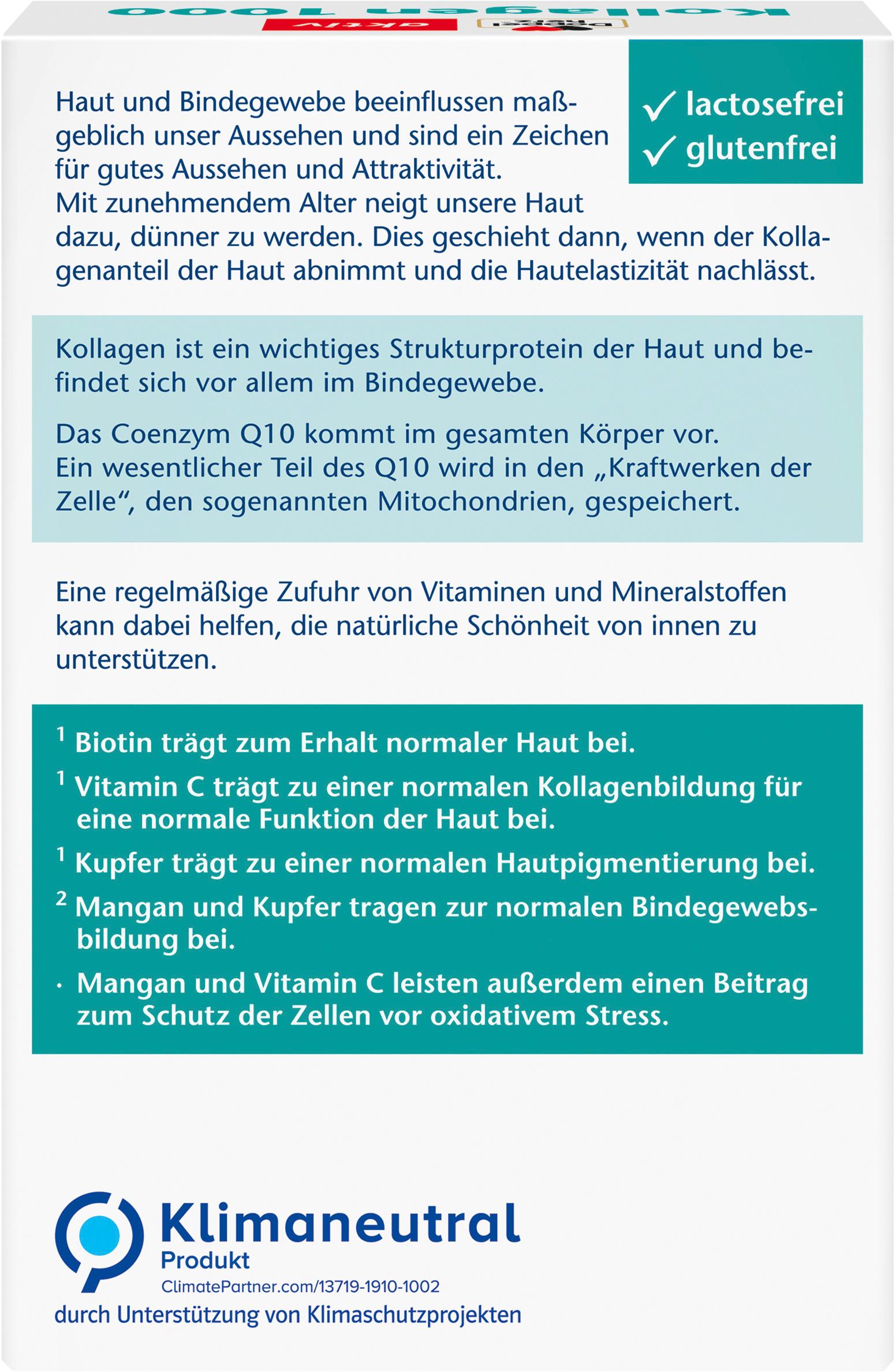 Produktbild Doppelherz Kollagen 1000 2 von 4