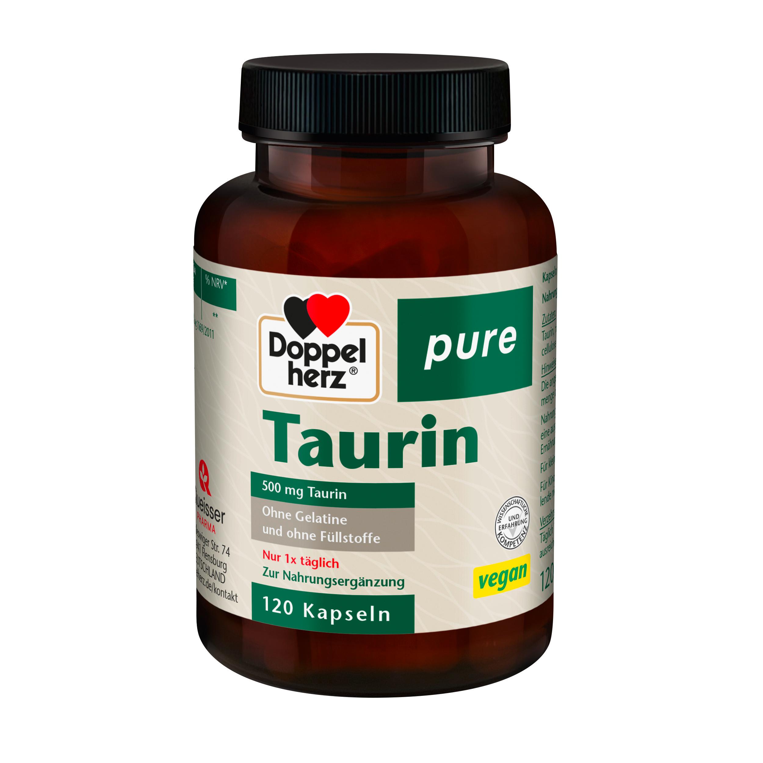 Doppelherz pure Taurin vegan