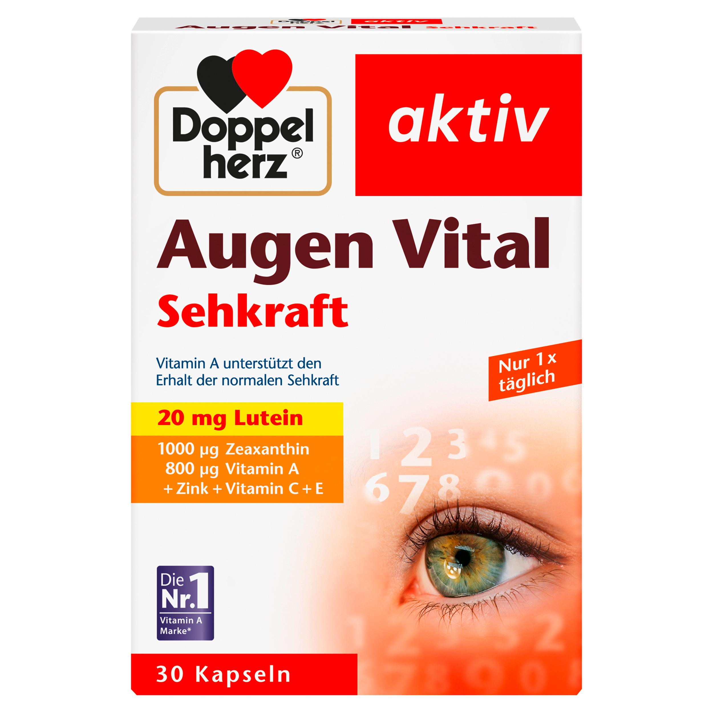 Doppelherz Augen Vital Sehkraft 30 Kapseln