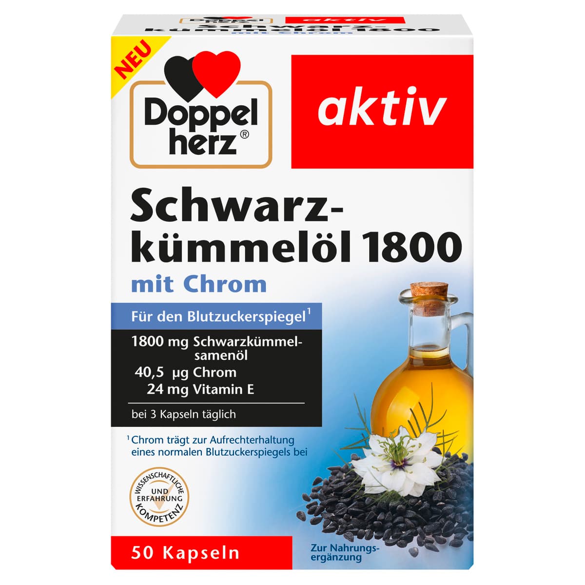 Doppelherz Schwarzkümmelöl 1800