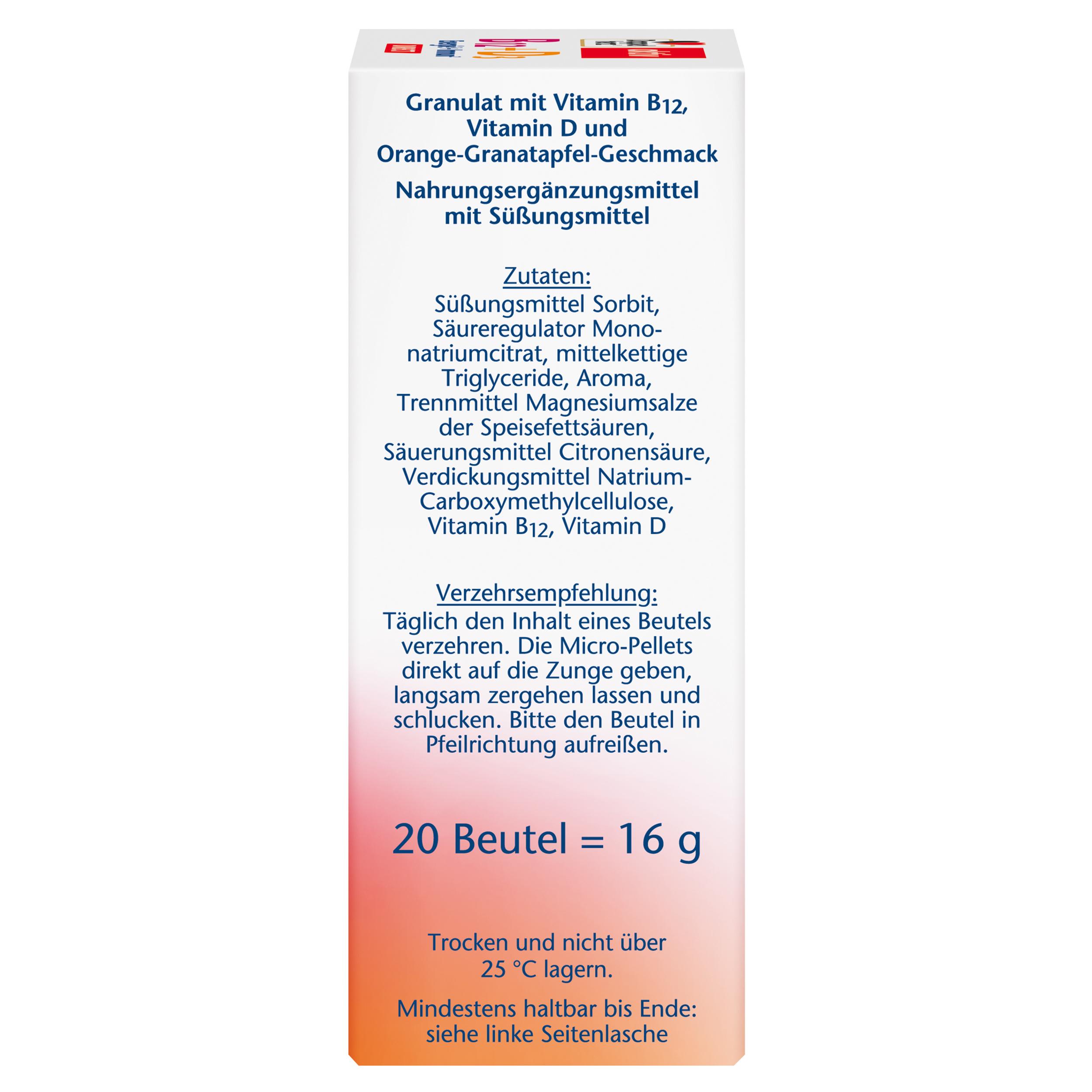 Produktbild Doppelherz aktiv Vitamin B12 + B3 Direct 6 von 7