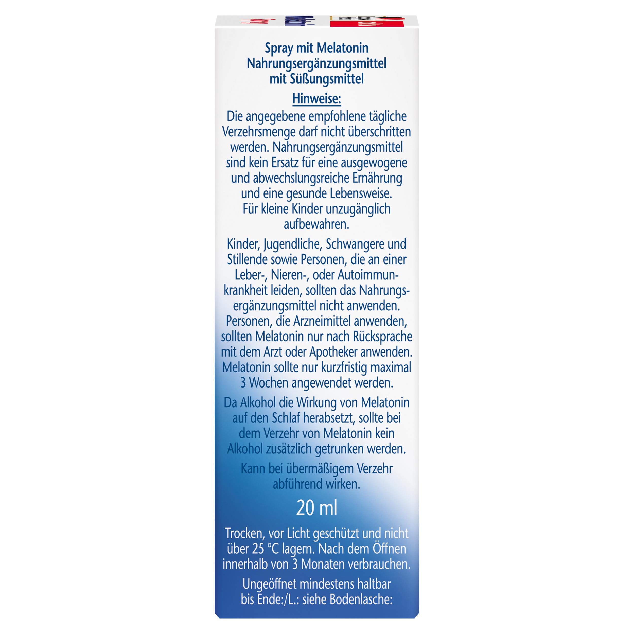 Produktbild Doppelherz Melatonin Spray 4 von 4