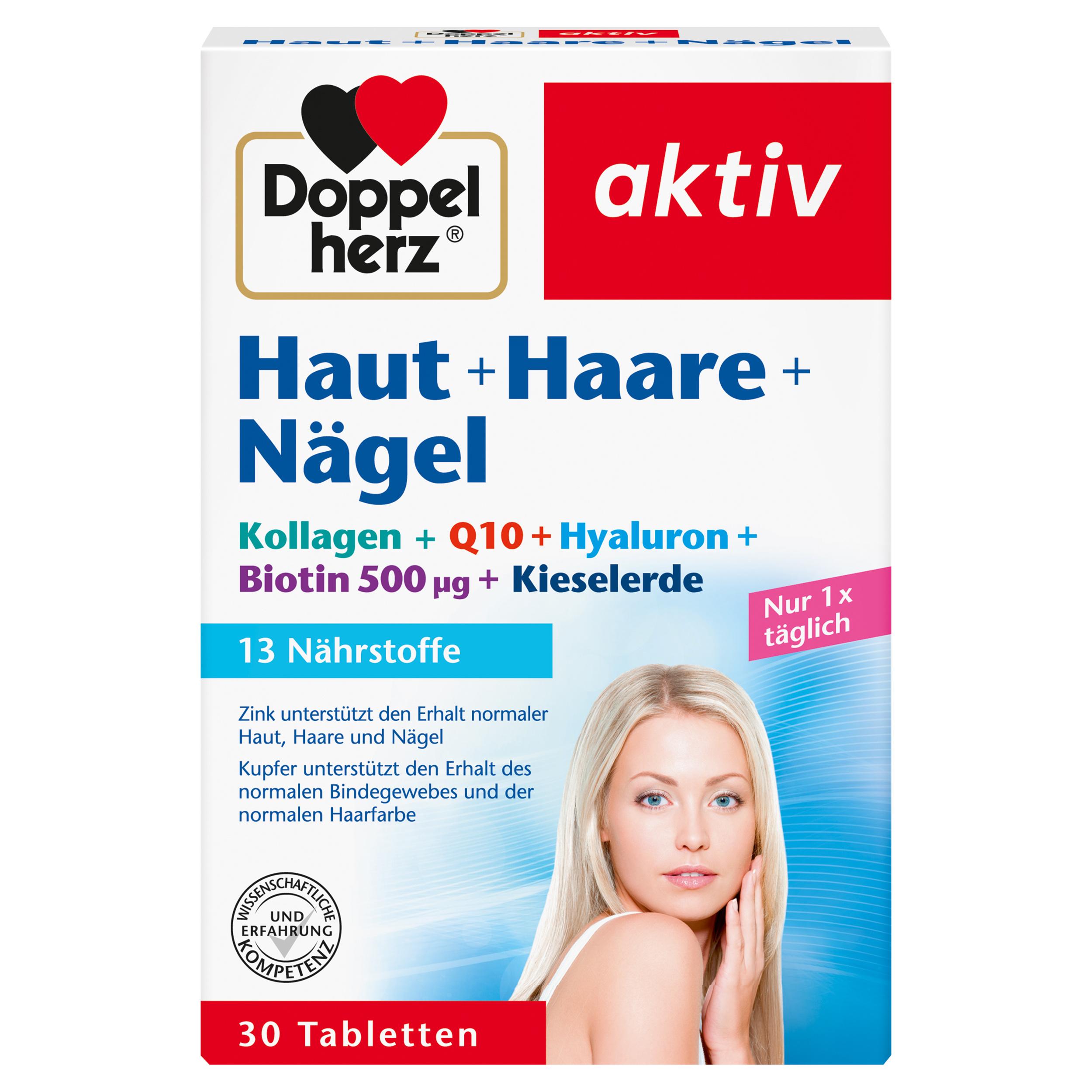Doppelherz Haut + Haare + Nägel