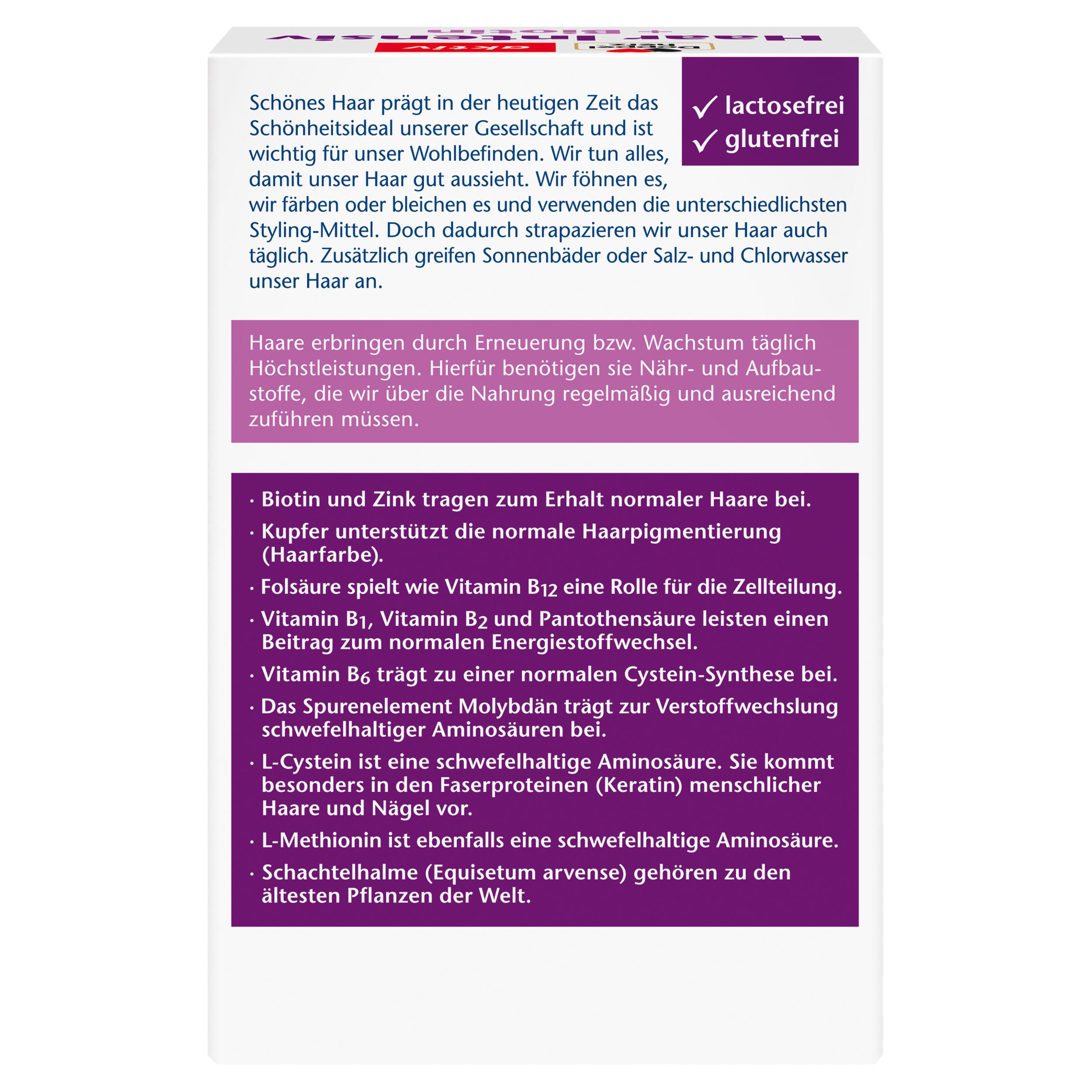 Produktbild Doppelherz Haar Intensiv + Biotin 100 Kapseln 3 von 7