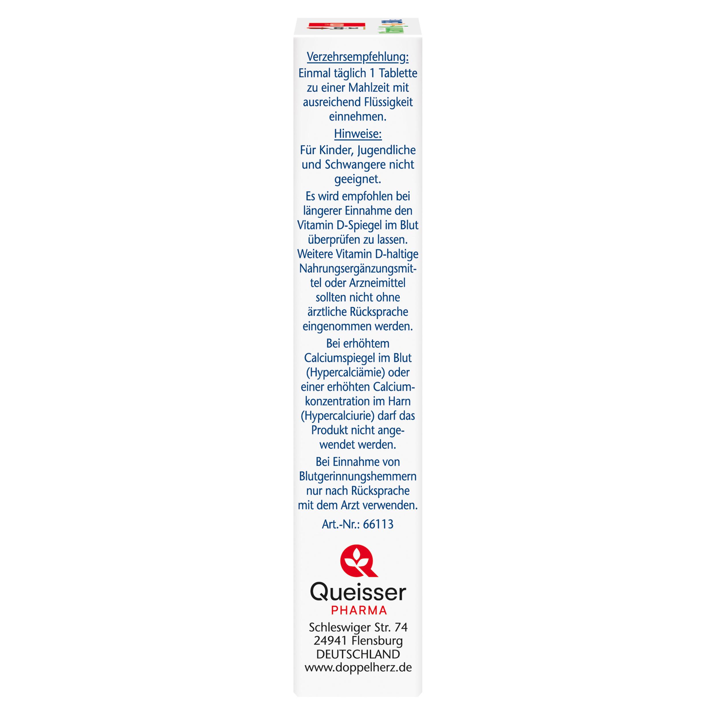 Produktbild Doppelherz Vitamin K2 + D3 2500 I.E. 3 von 4
