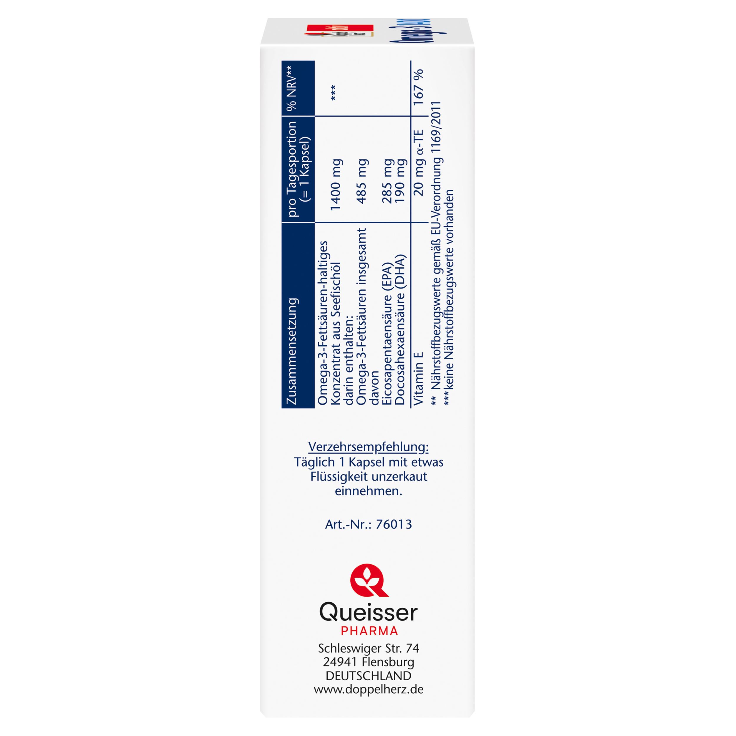 Produktbild Doppelherz Omega-3 1400 4 von 4